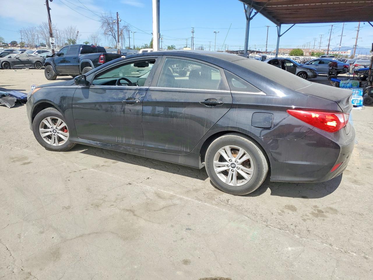 2014 Hyundai Sonata Gls Black vin: 5NPEB4AC1EH885187