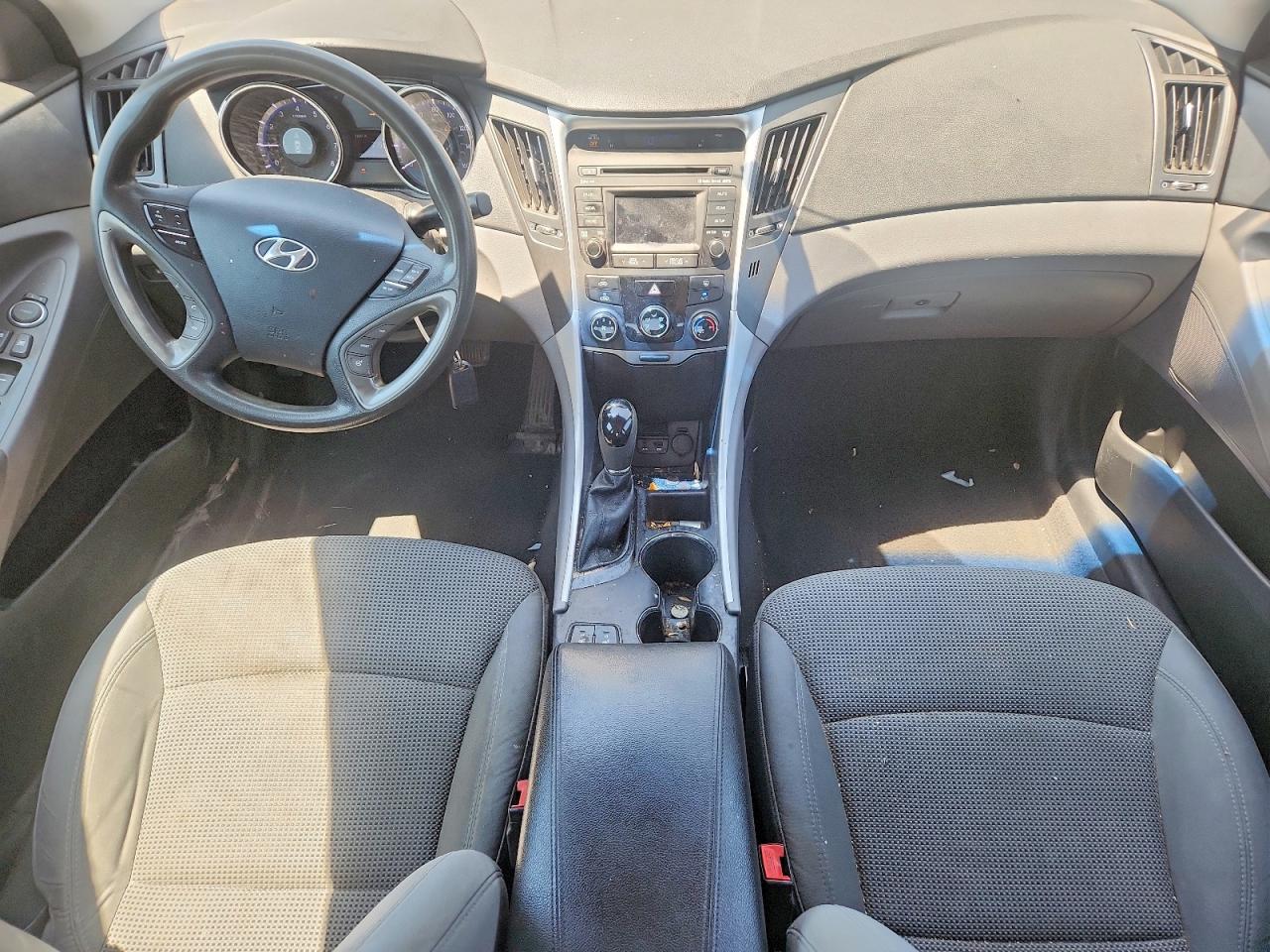 2014 Hyundai Sonata Gls Black vin: 5NPEB4AC1EH895380