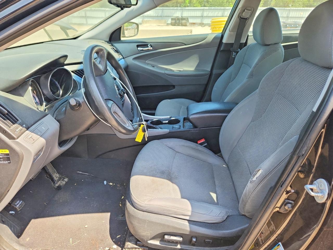 2014 Hyundai Sonata Gls Black vin: 5NPEB4AC1EH895380