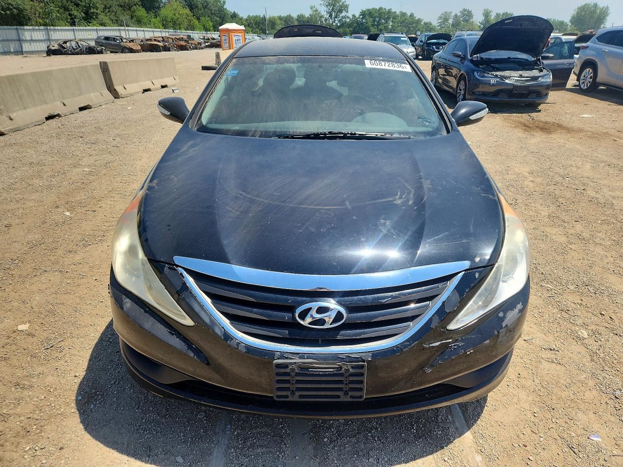 2014 Hyundai Sonata Gls Black vin: 5NPEB4AC1EH895380