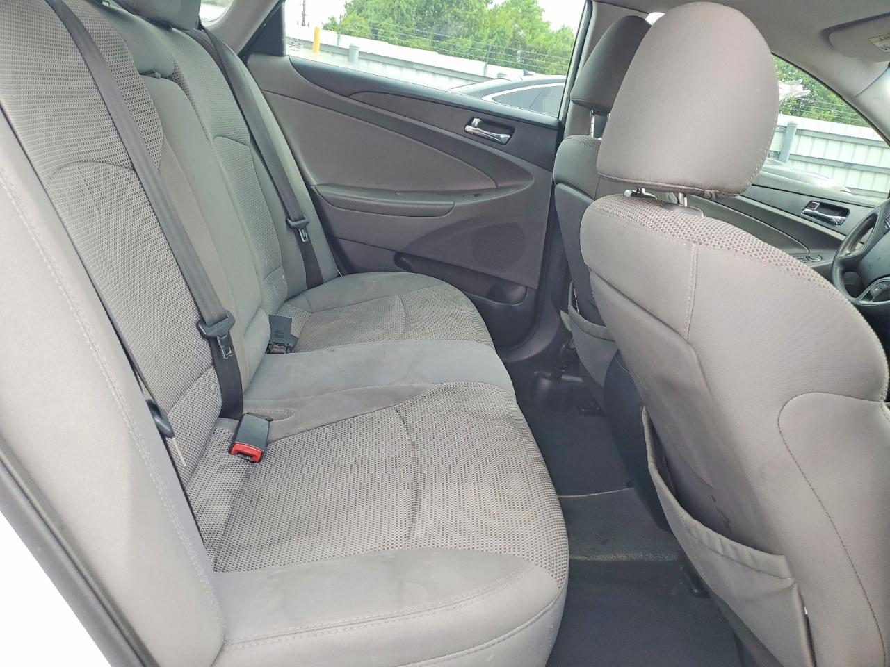 2014 Hyundai Sonata Gls White vin: 5NPEB4AC1EH898294