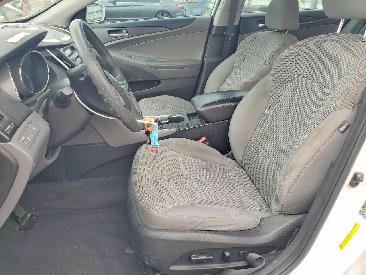 2014 Hyundai Sonata Gls White vin: 5NPEB4AC1EH898294