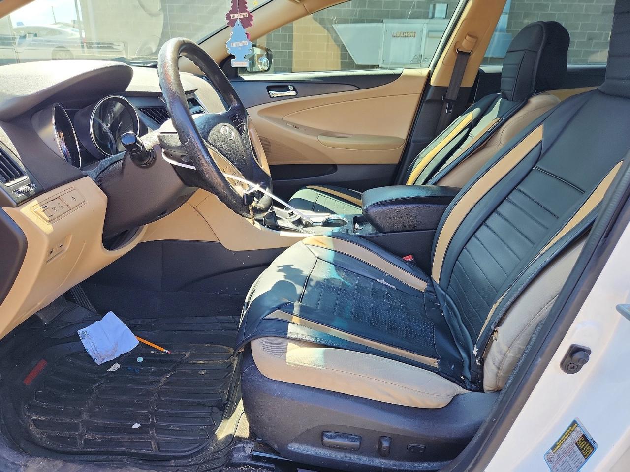2014 Hyundai Sonata Gls White vin: 5NPEB4AC1EH906863
