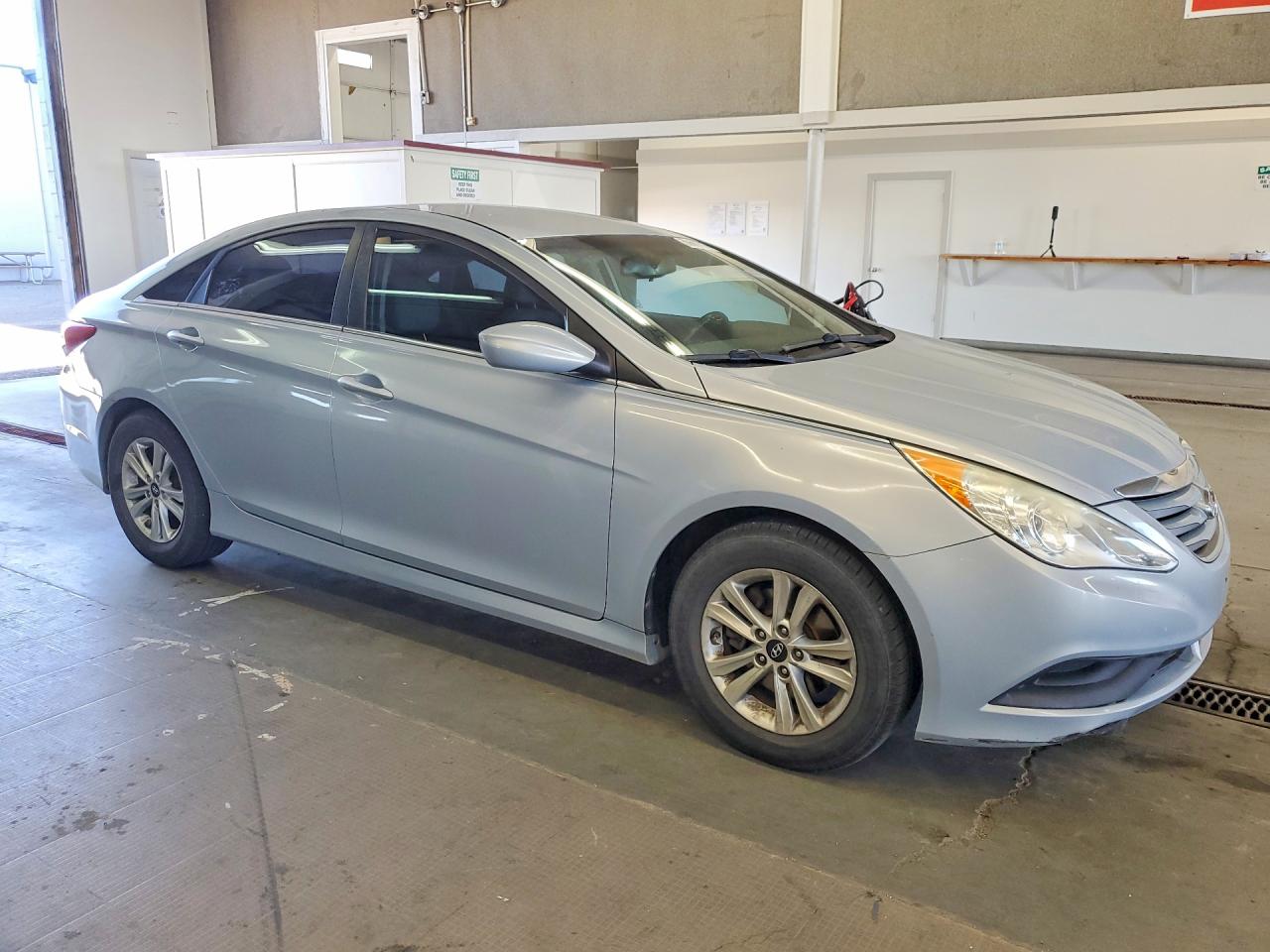 2014 Hyundai Sonata Gls Silver vin: 5NPEB4AC1EH906930