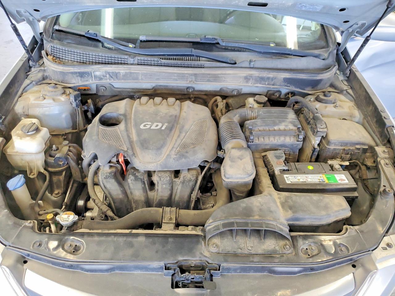 2014 Hyundai Sonata Gls Silver vin: 5NPEB4AC1EH906930