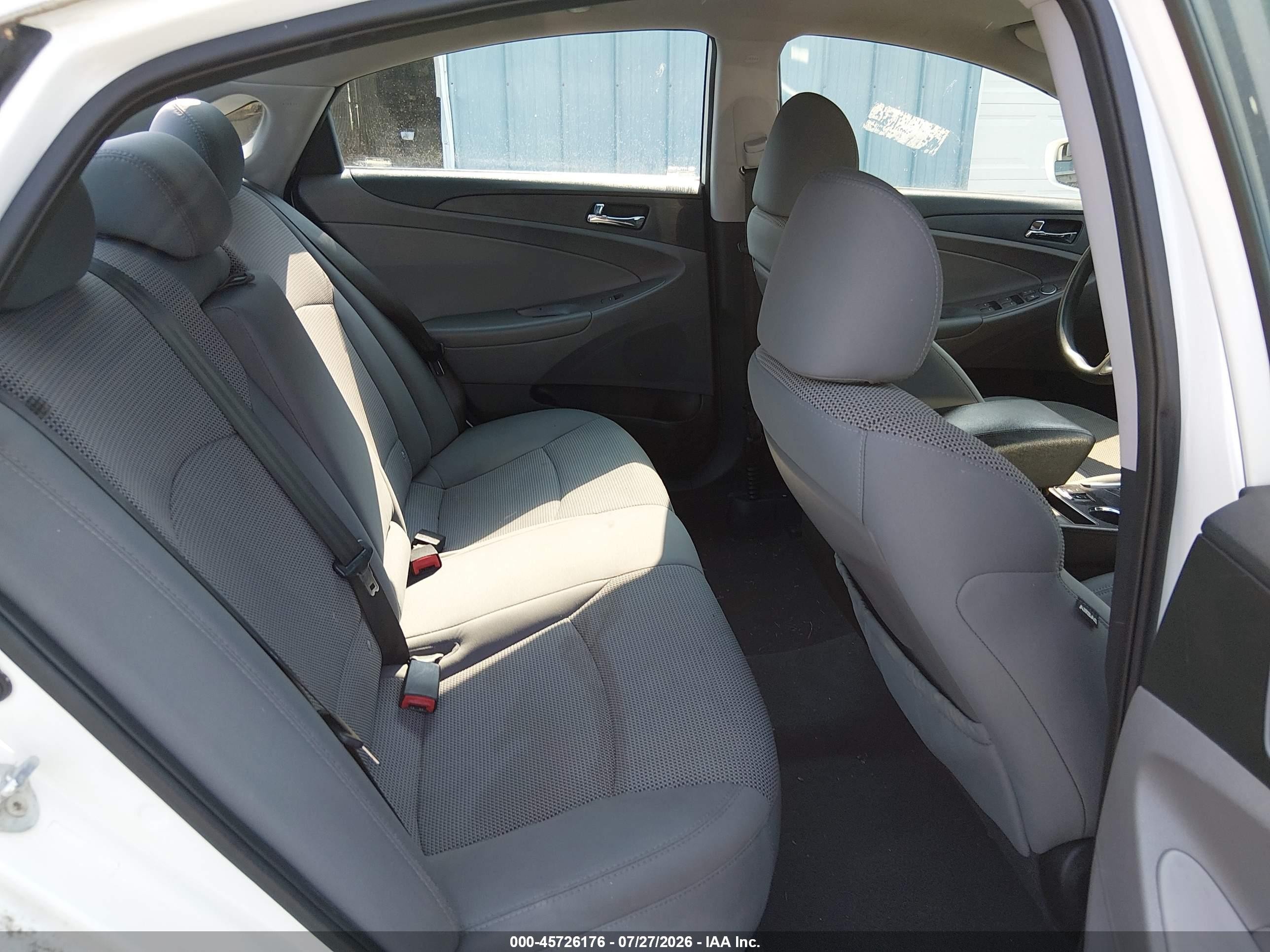 2014 Hyundai Sonata Gls White vin: 5NPEB4AC1EH912260