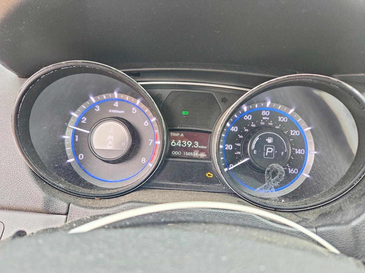 2014 Hyundai Sonata Gls Серый vin: 5NPEB4AC1EH916552
