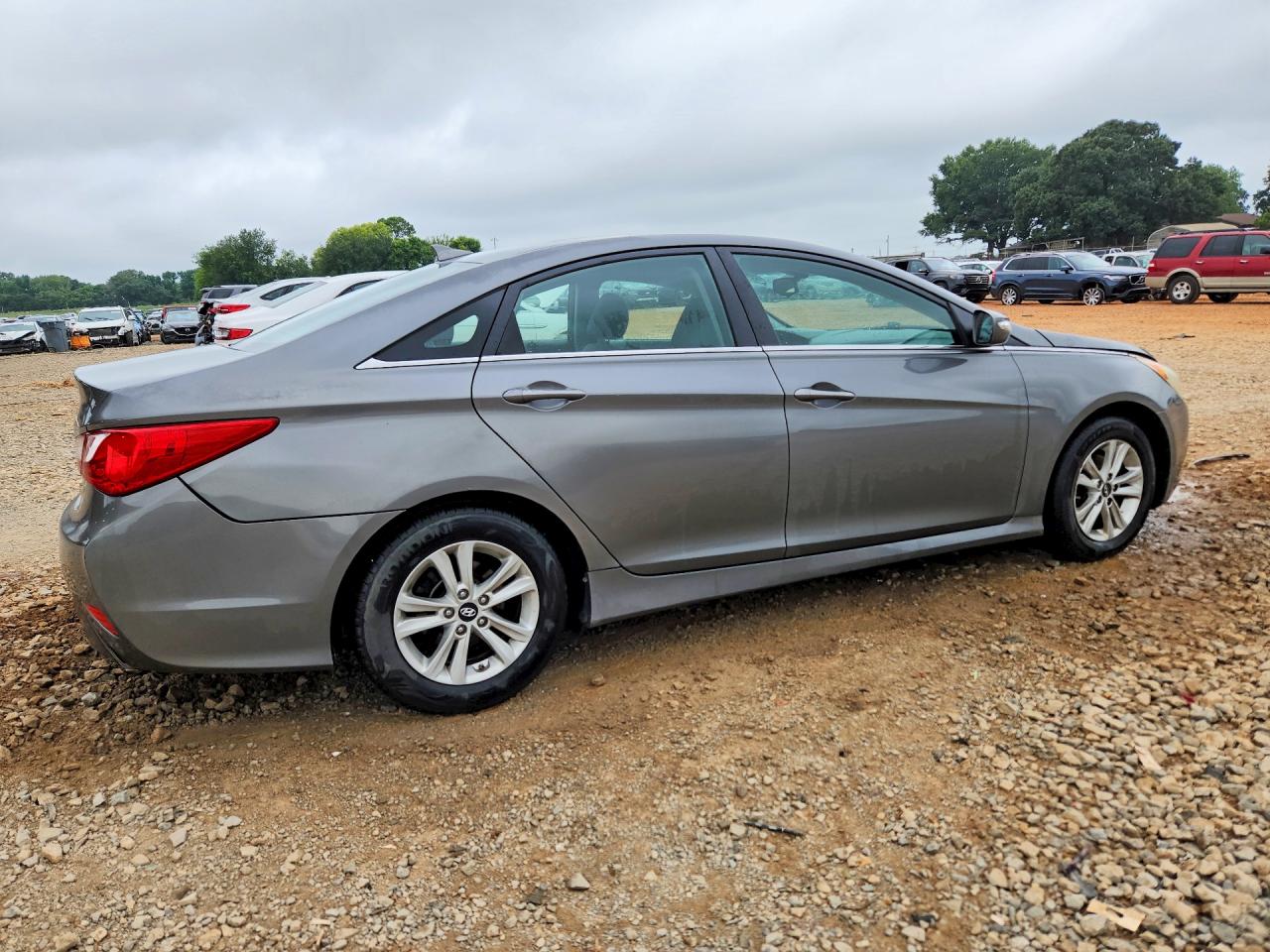 2014 Hyundai Sonata Gls Серый vin: 5NPEB4AC1EH916552