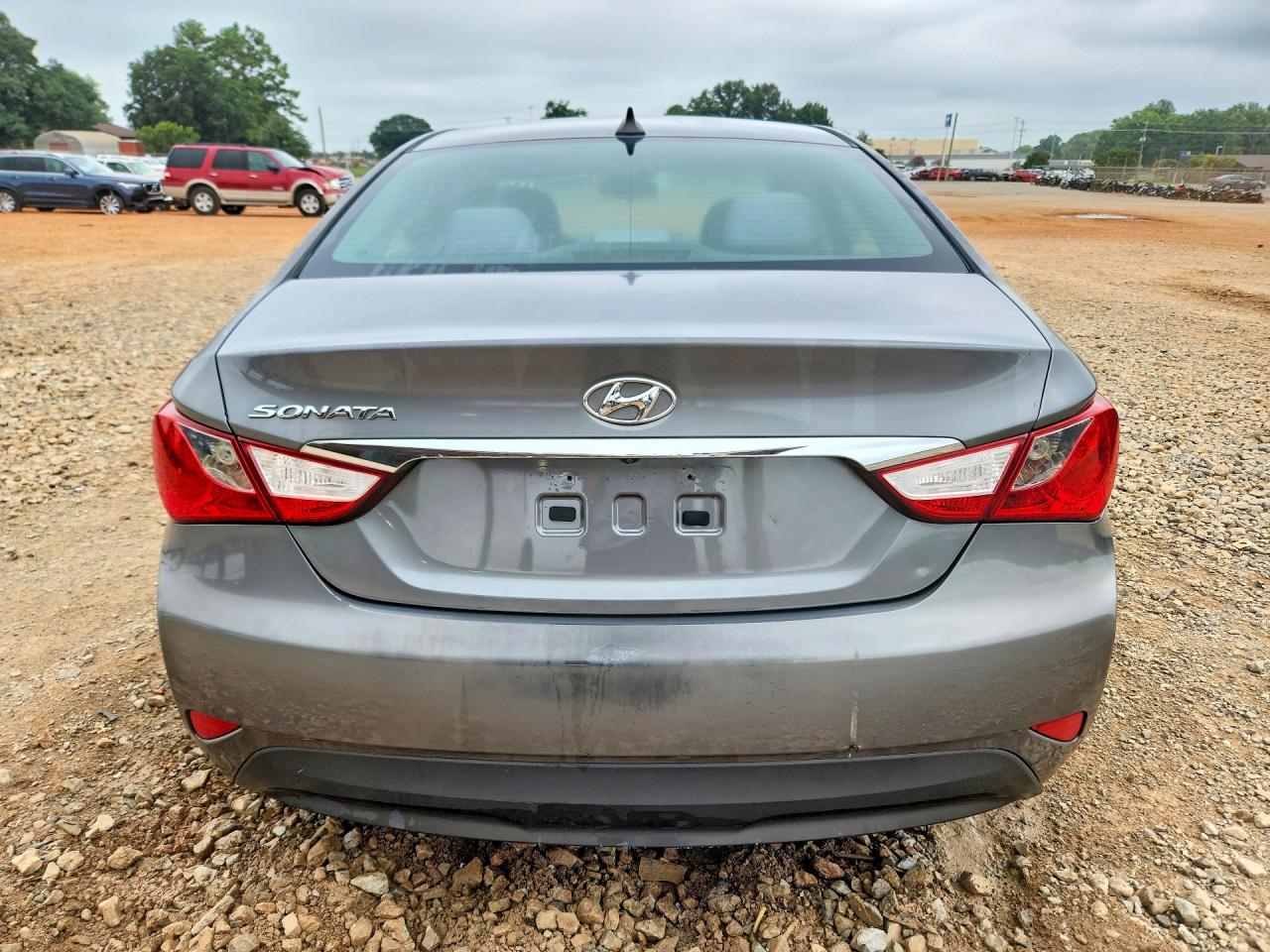 2014 Hyundai Sonata Gls Серый vin: 5NPEB4AC1EH916552