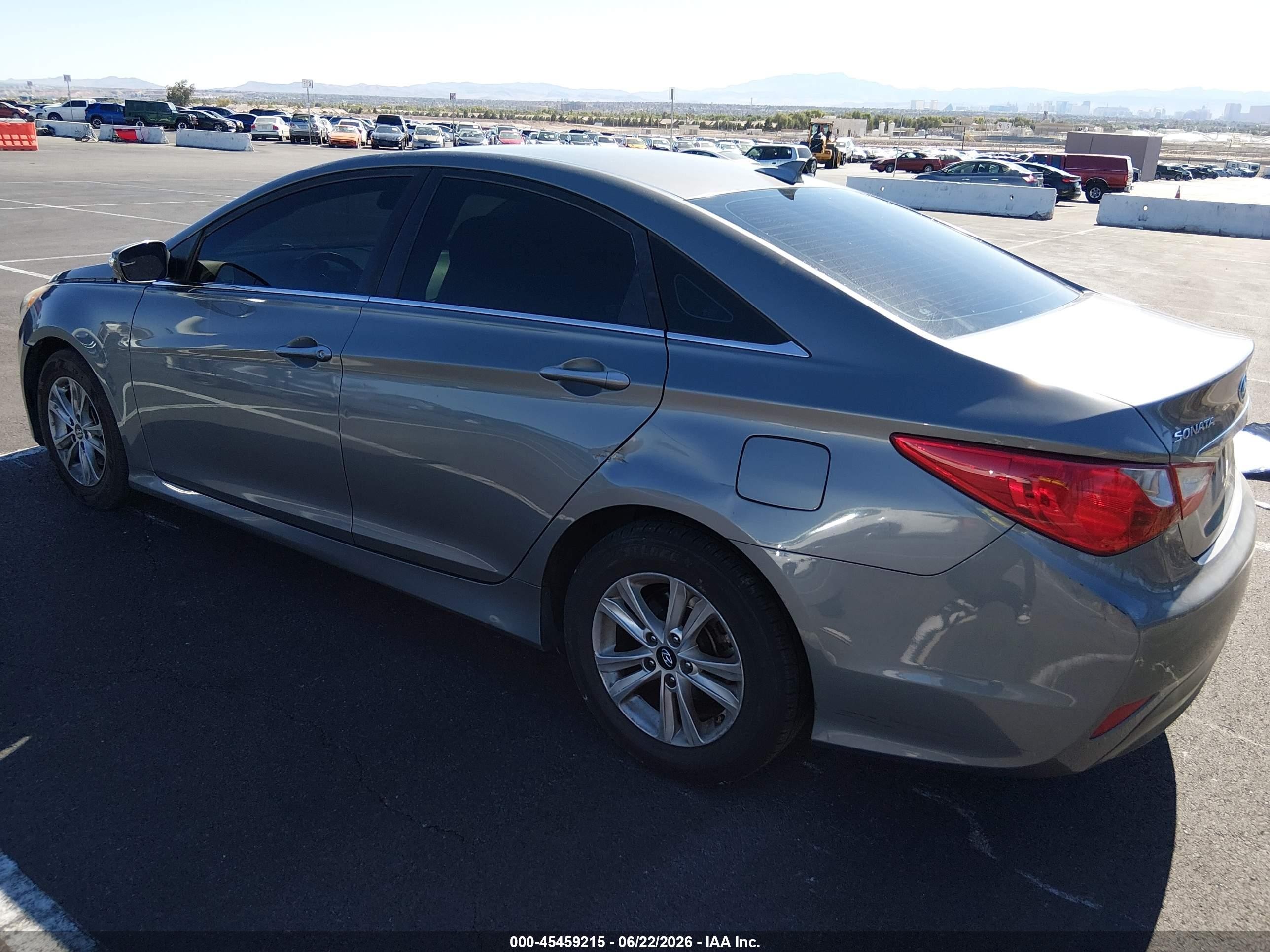2014 Hyundai Sonata Gls Gray vin: 5NPEB4AC1EH921203
