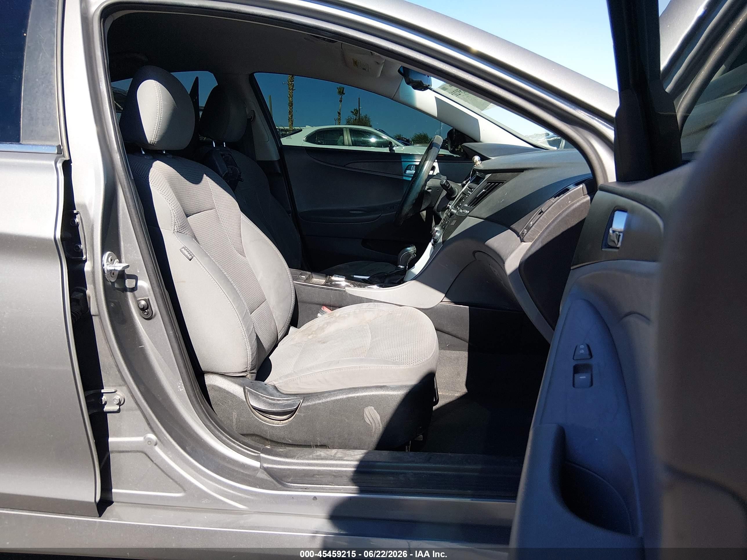 2014 Hyundai Sonata Gls Gray vin: 5NPEB4AC1EH921203