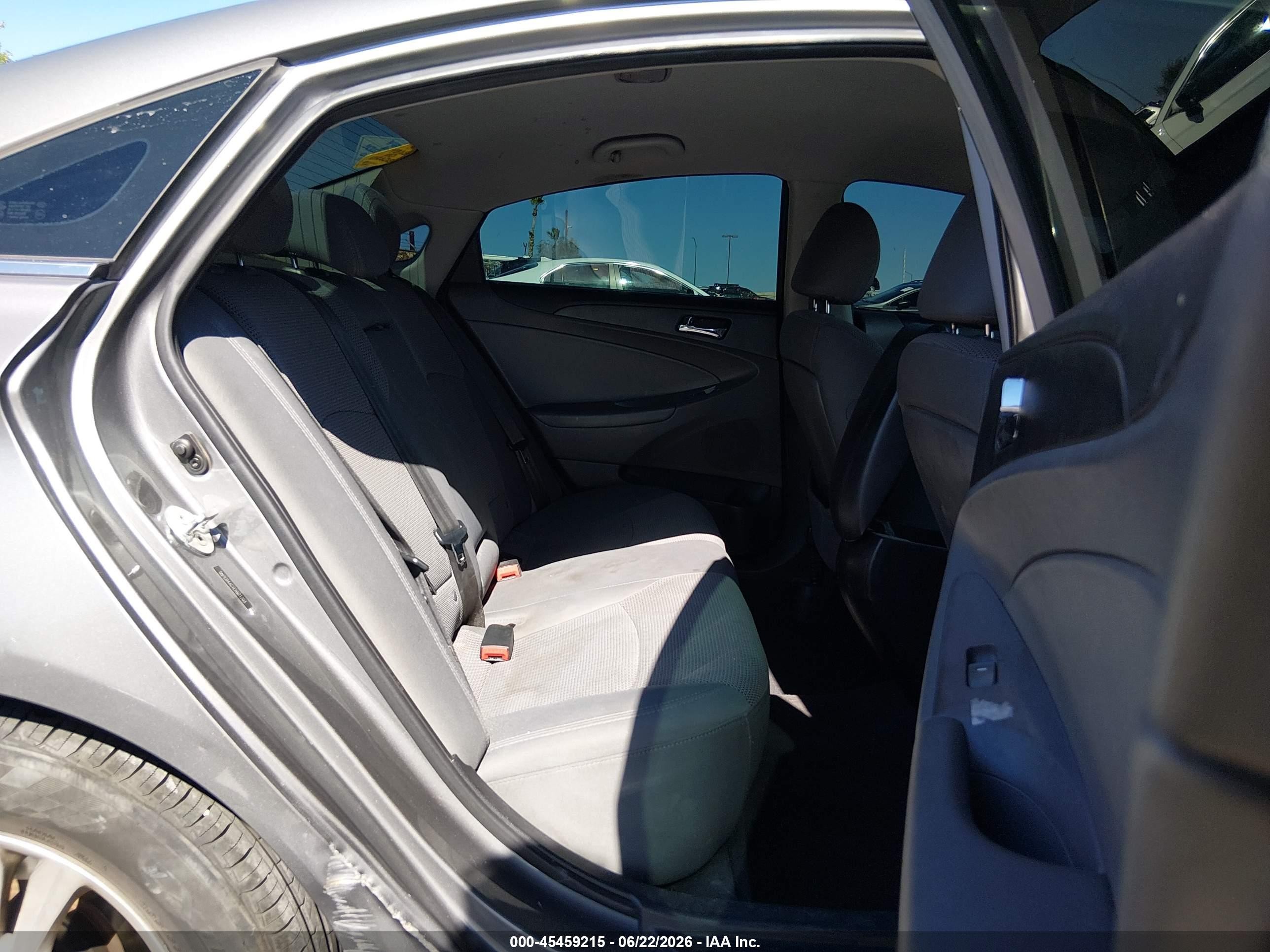 2014 Hyundai Sonata Gls Gray vin: 5NPEB4AC1EH921203