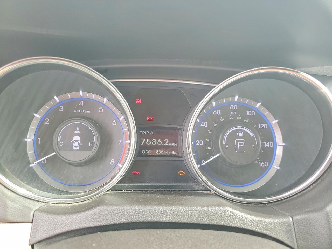2014 Hyundai Sonata Gls Белый vin: 5NPEB4AC1EH924196