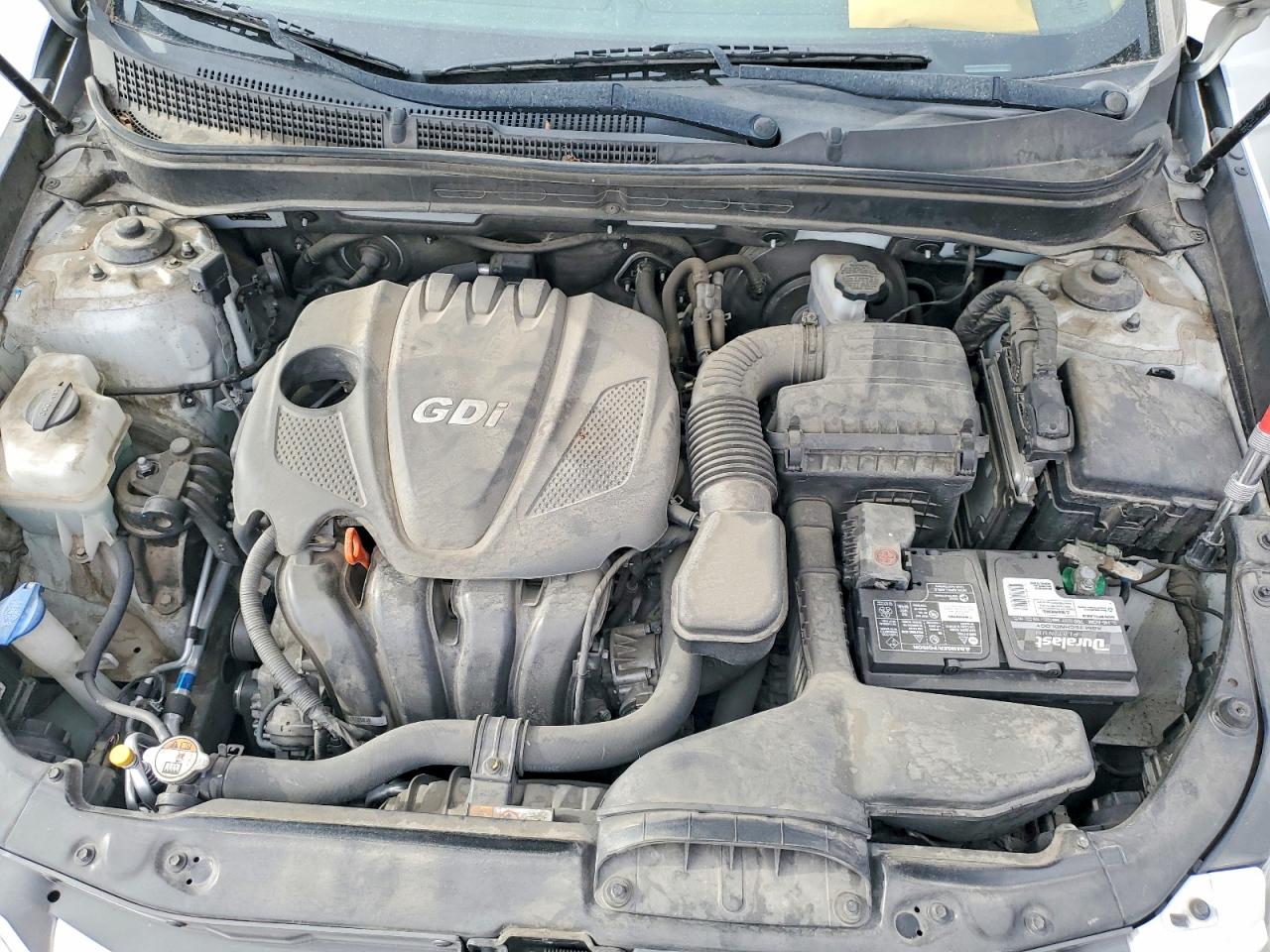 2014 Hyundai Sonata Gls Белый vin: 5NPEB4AC1EH924196