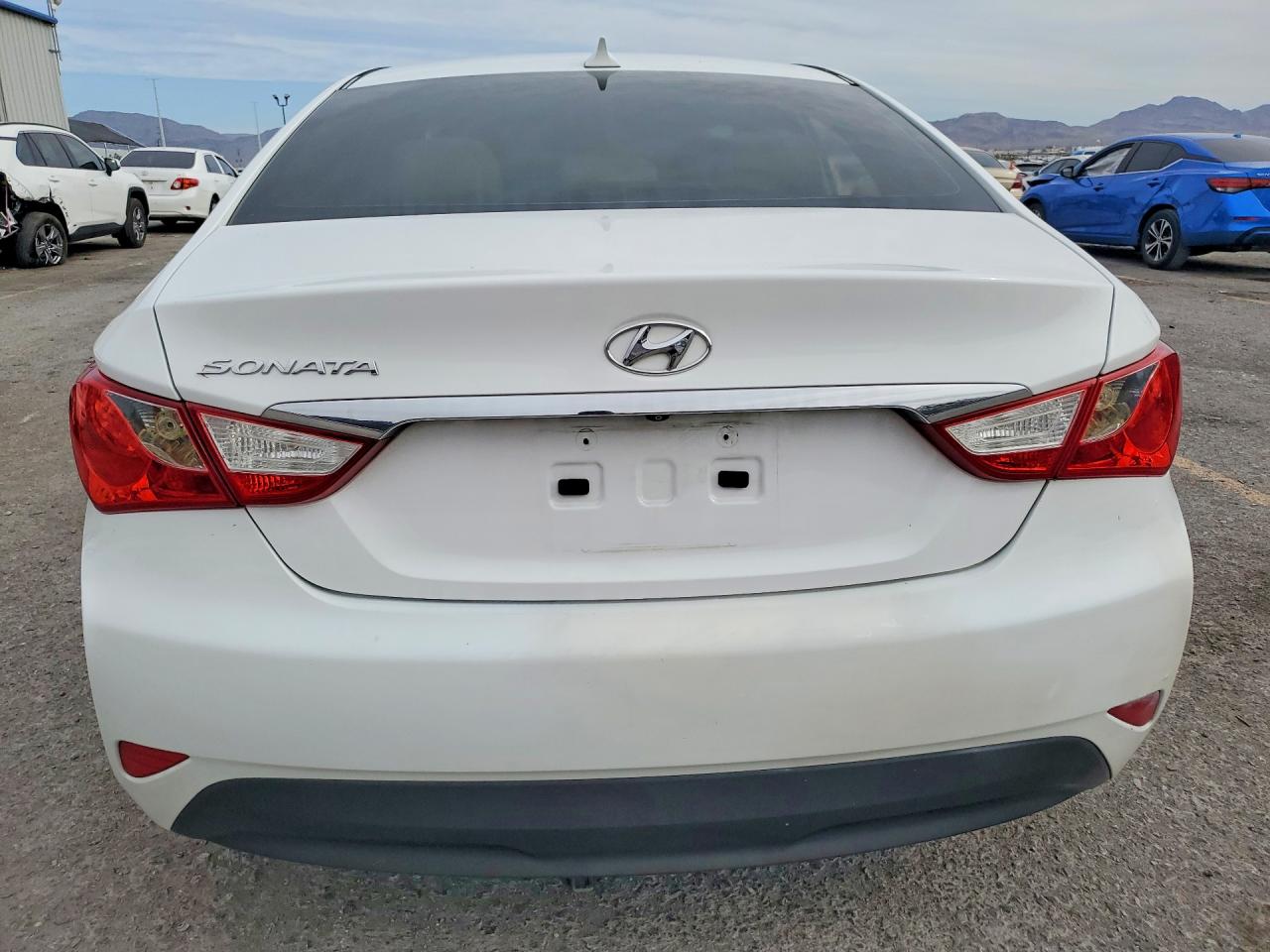 2014 Hyundai Sonata Gls Белый vin: 5NPEB4AC1EH924196