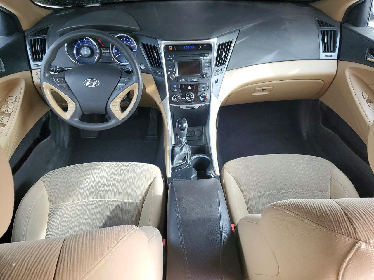 2014 Hyundai Sonata Gls Белый vin: 5NPEB4AC1EH924196