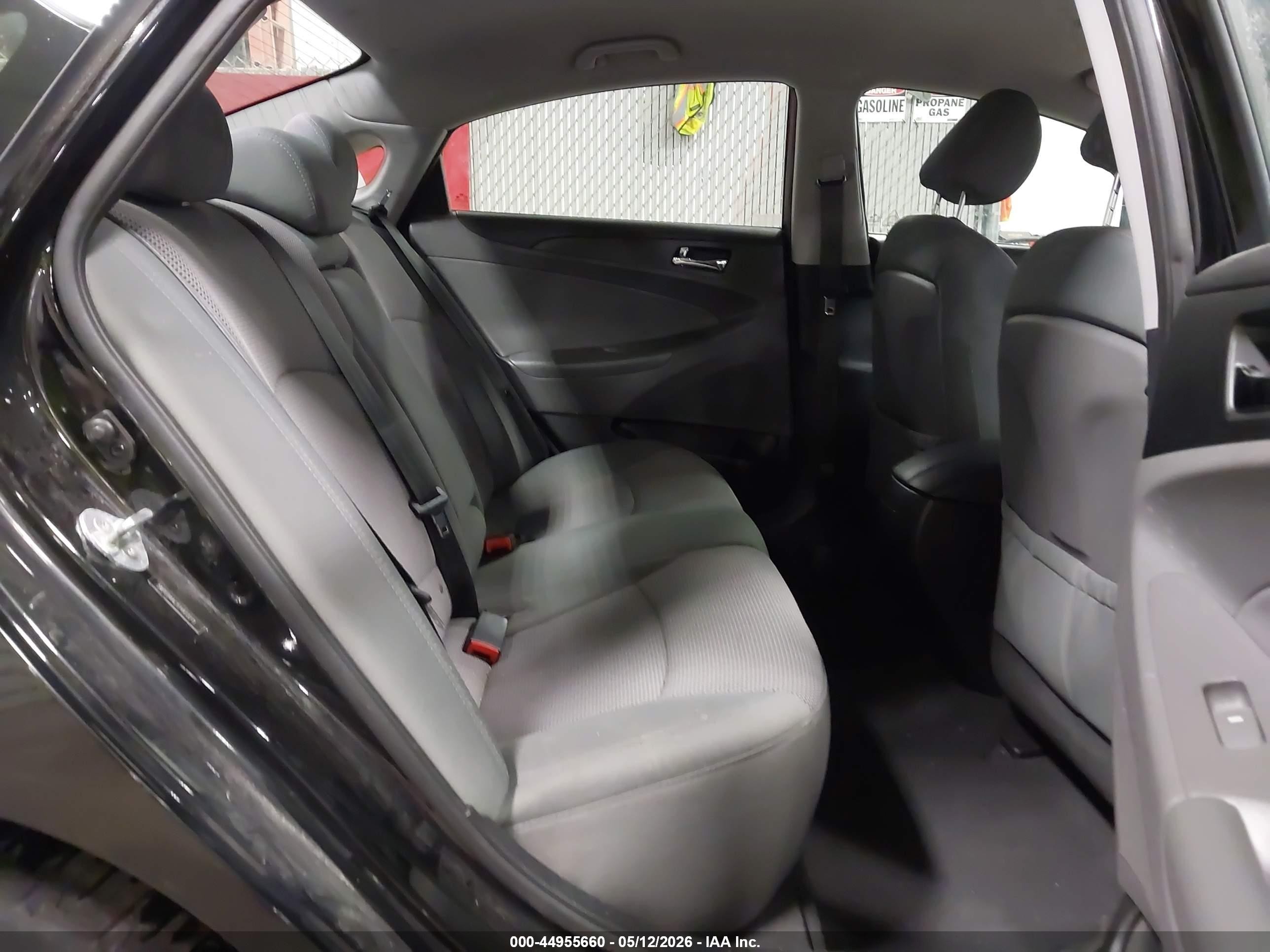 2014 Hyundai Sonata Gls Black vin: 5NPEB4AC1EH933271