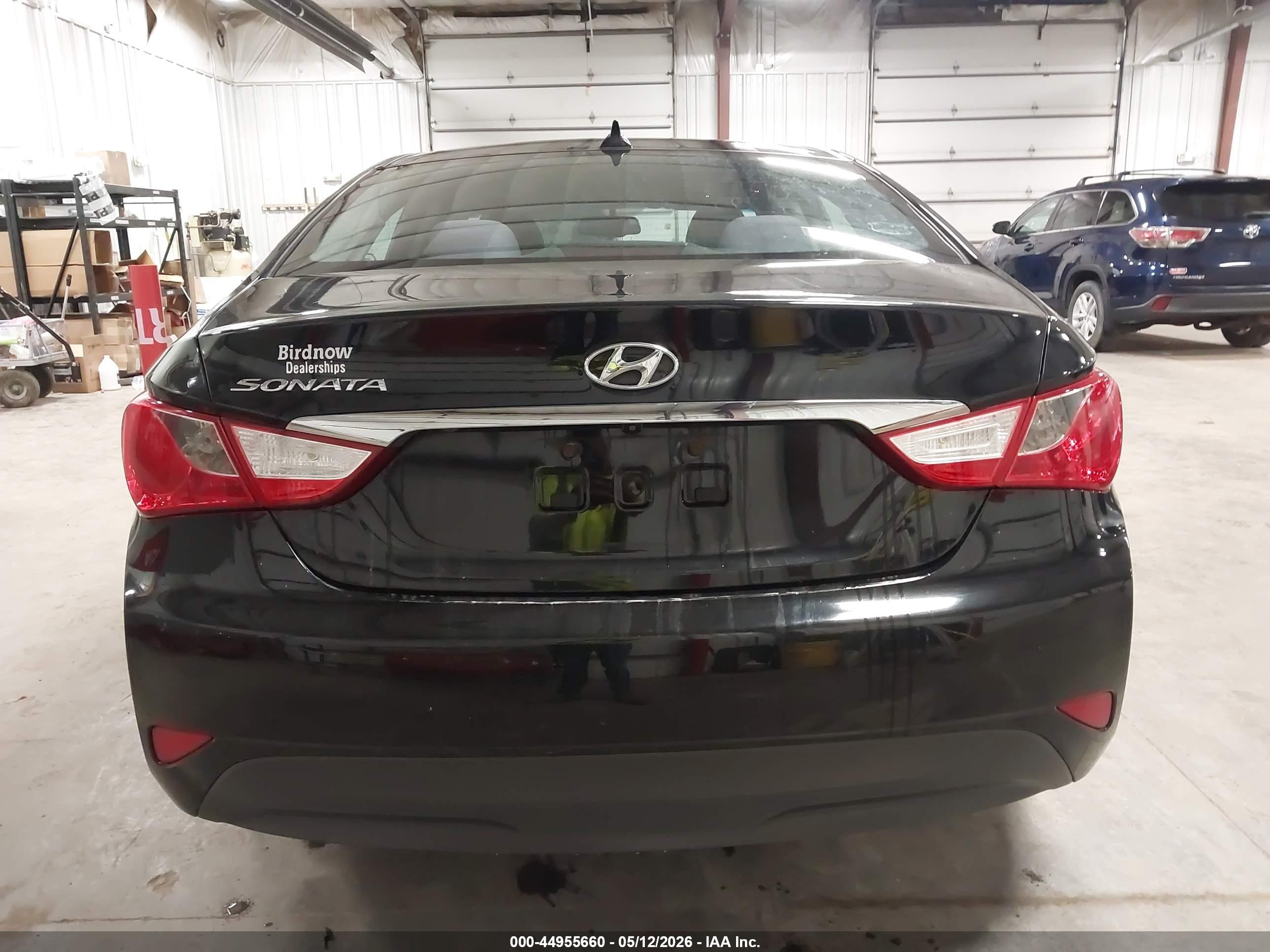 2014 Hyundai Sonata Gls Black vin: 5NPEB4AC1EH933271