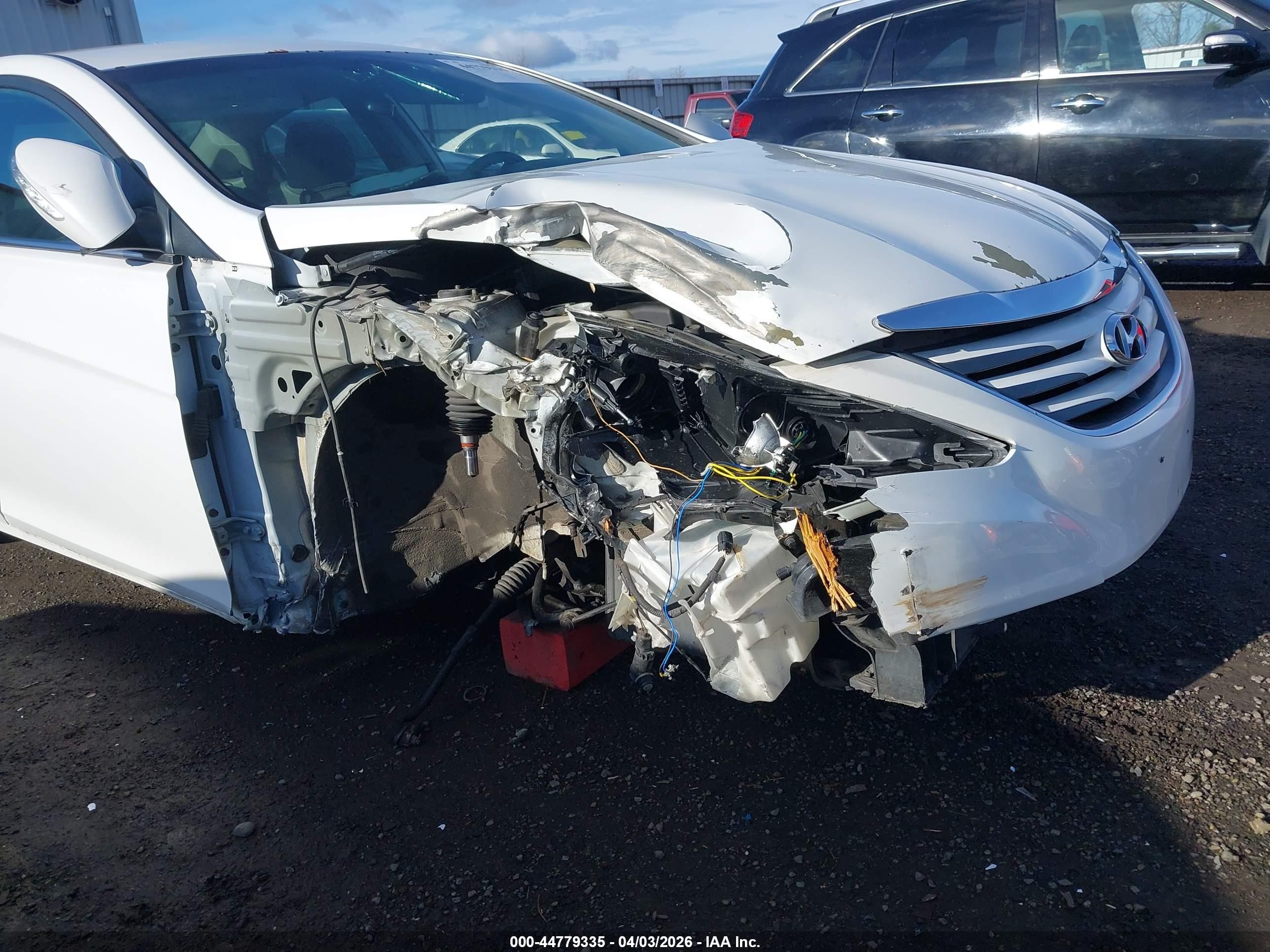 2014 Hyundai Sonata Gls Белый vin: 5NPEB4AC1EH935733