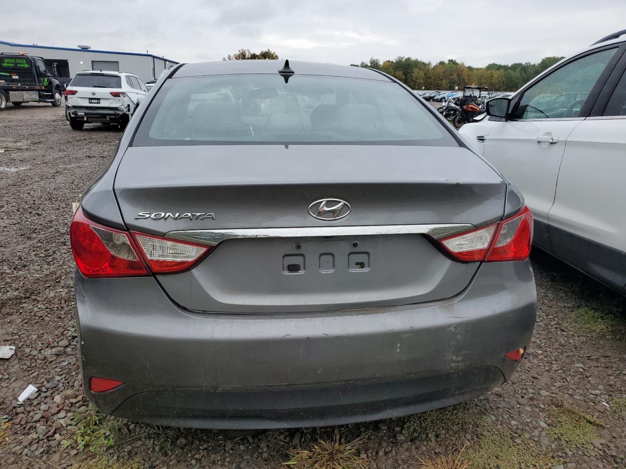 2014 Hyundai Sonata Gls Gray vin: 5NPEB4AC1EH936204