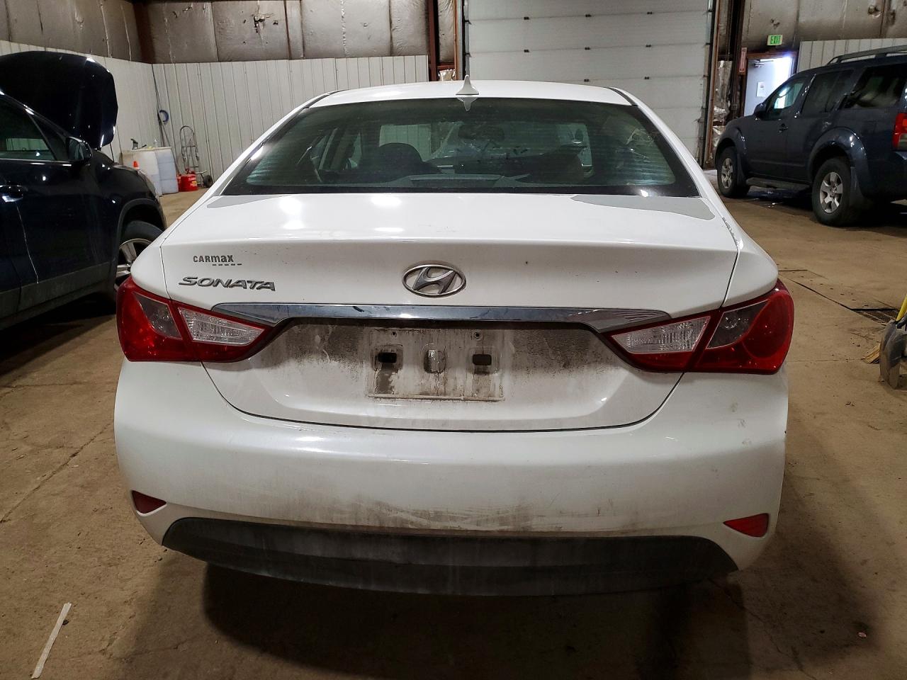 2014 Hyundai Sonata Gls White vin: 5NPEB4AC1EH938969
