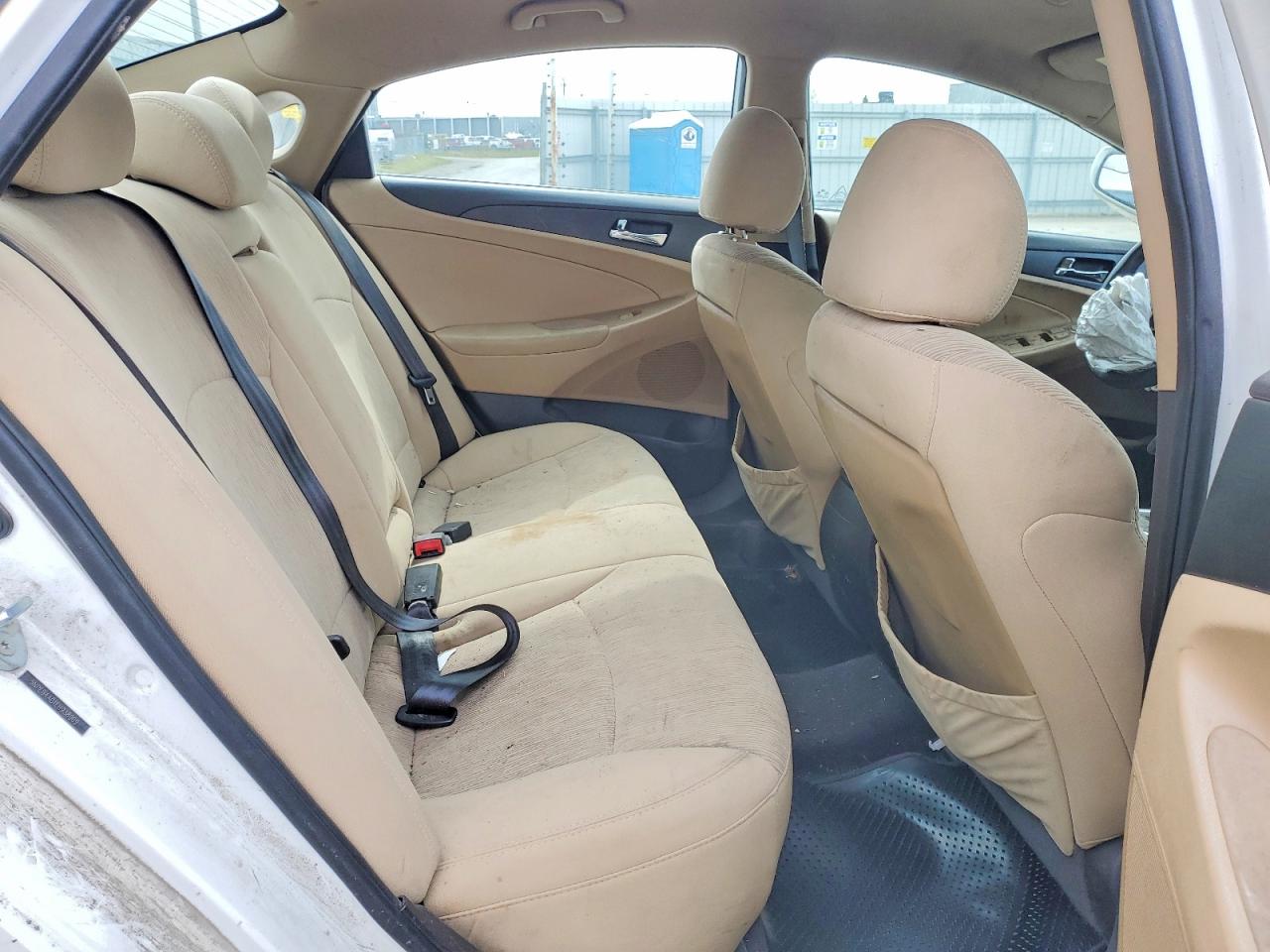 2014 Hyundai Sonata Gls White vin: 5NPEB4AC1EH938969