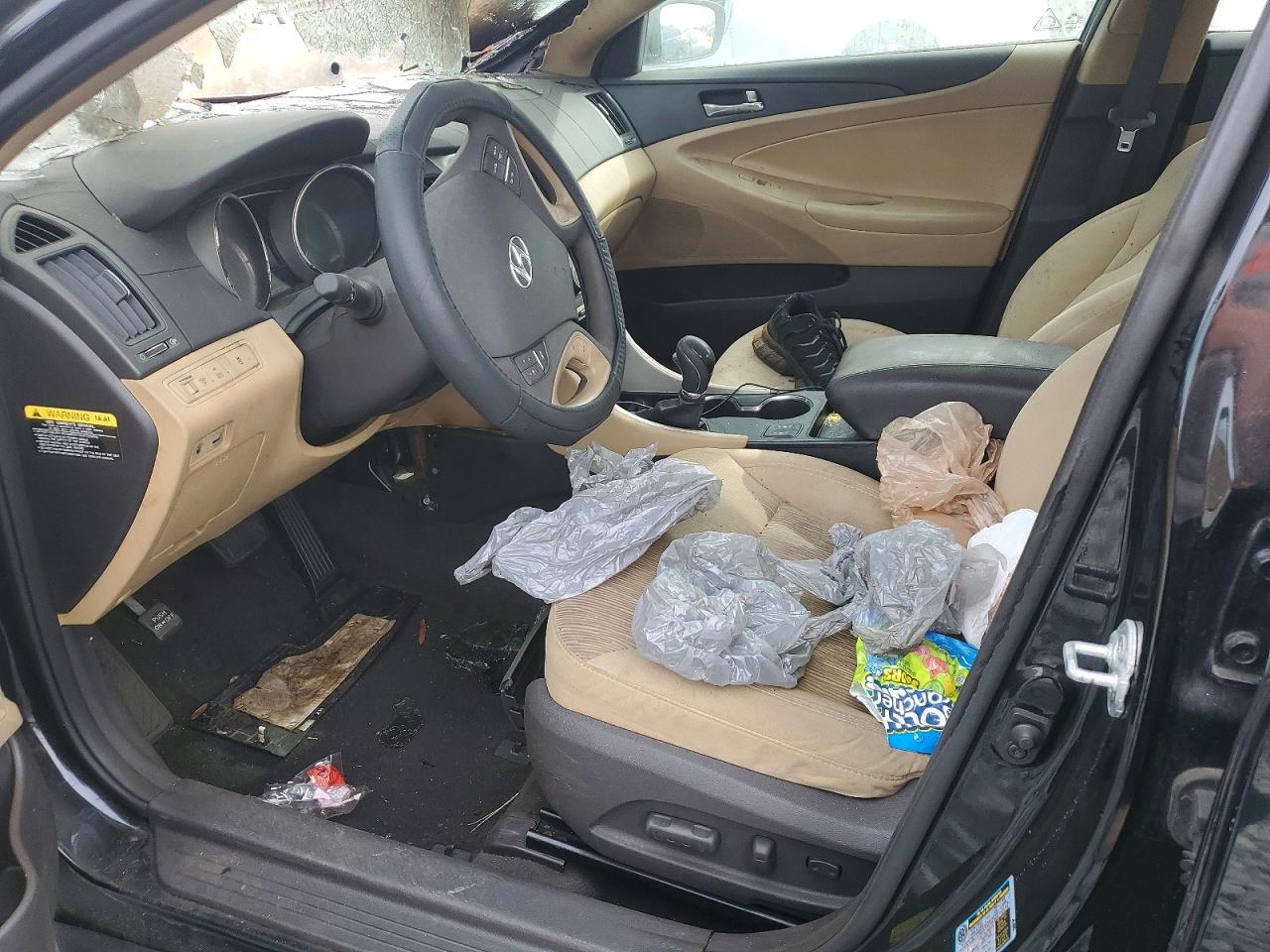 2014 Hyundai Sonata Gls Black vin: 5NPEB4AC1EH942021
