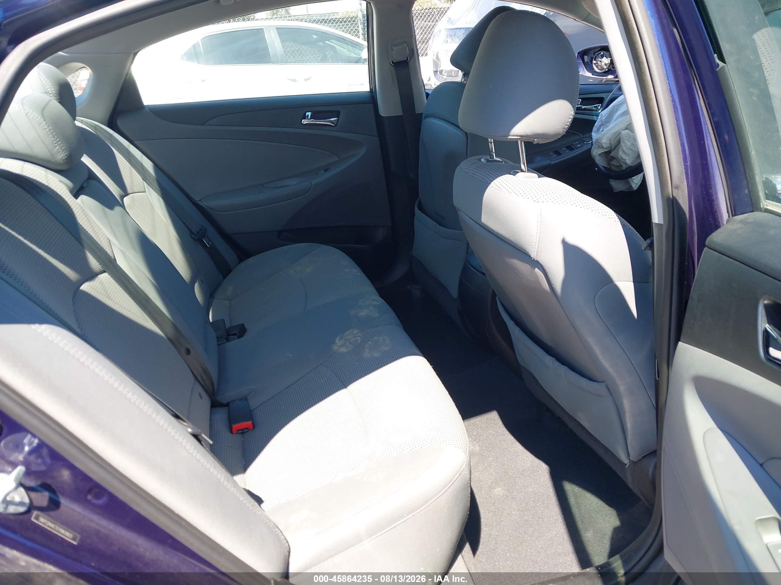 2014 Hyundai Sonata Gls Purple vin: 5NPEB4AC1EH942603