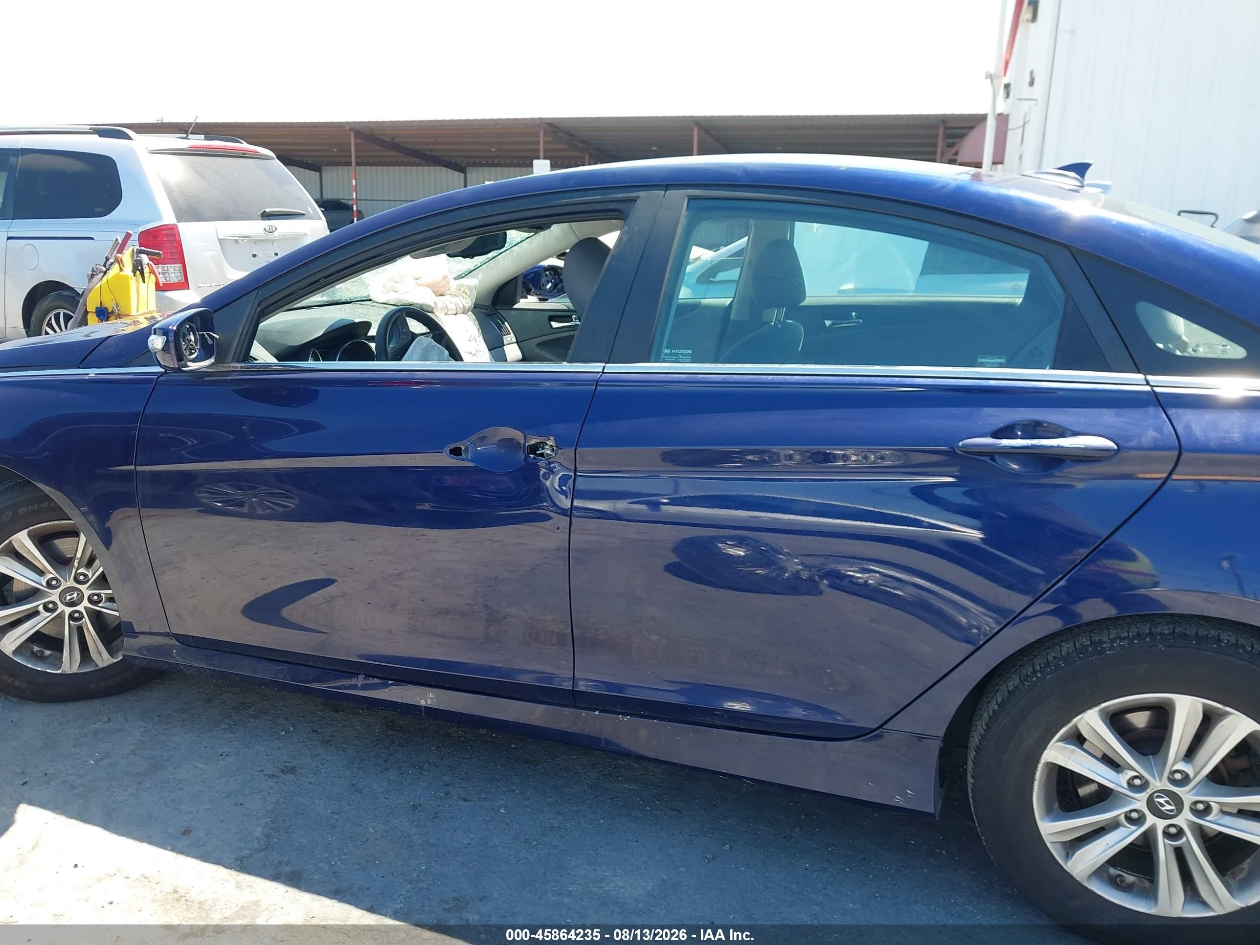 2014 Hyundai Sonata Gls Purple vin: 5NPEB4AC1EH942603