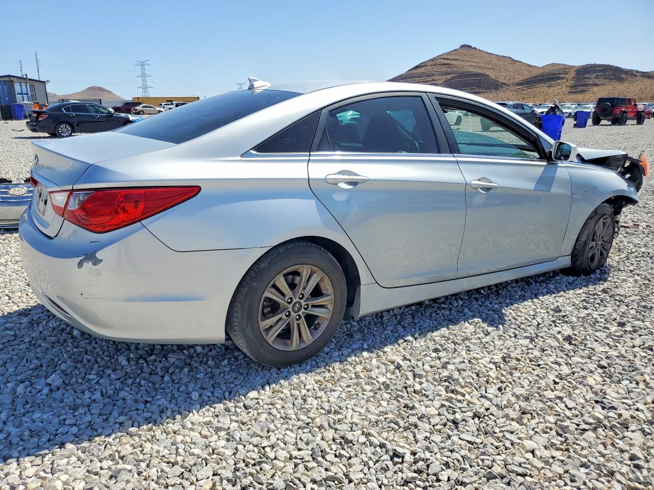 2014 Hyundai Sonata Gls Серебряный vin: 5NPEB4AC1EH942634