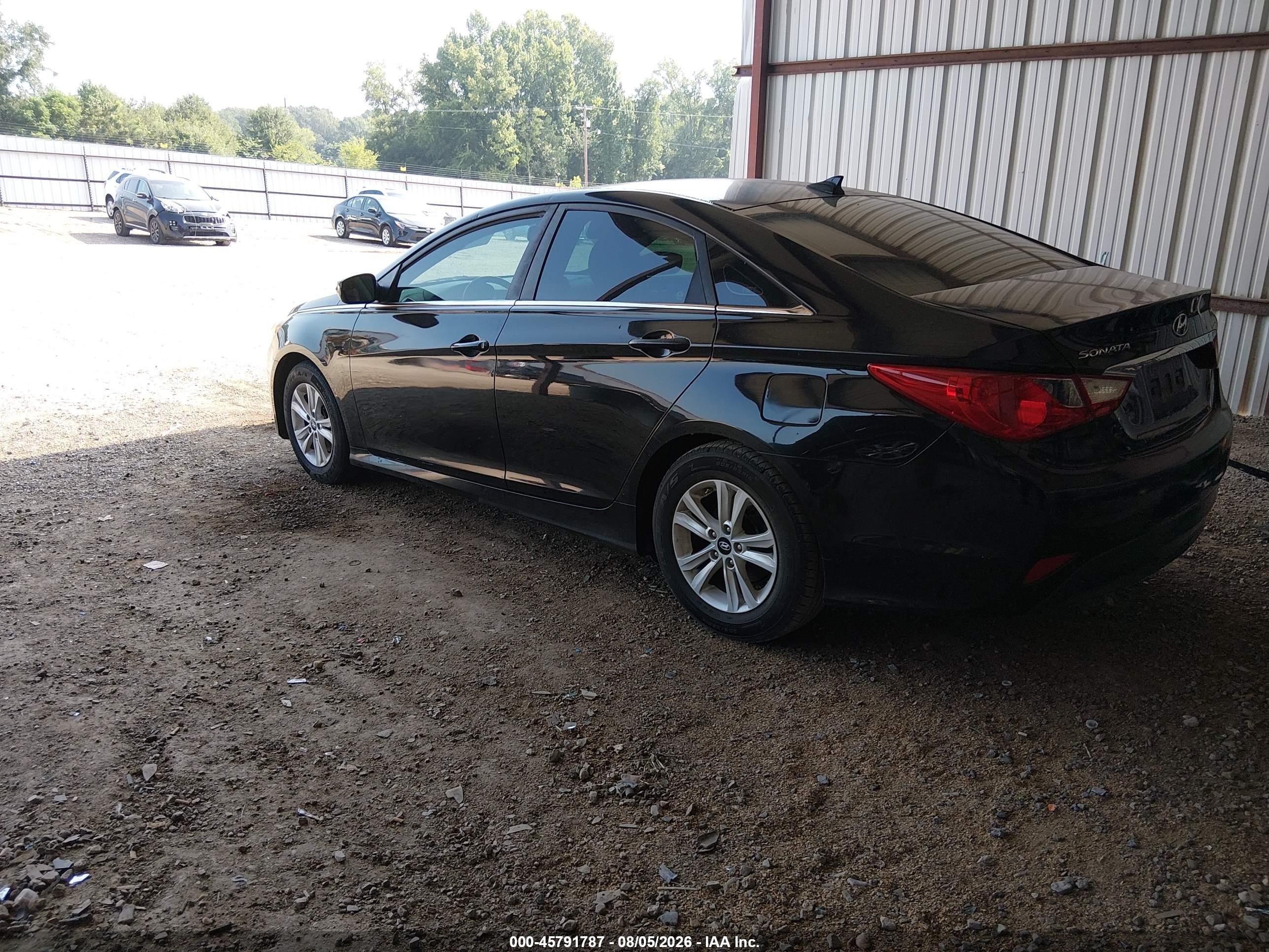 2014 Hyundai Sonata Gls Black vin: 5NPEB4AC1EH944416