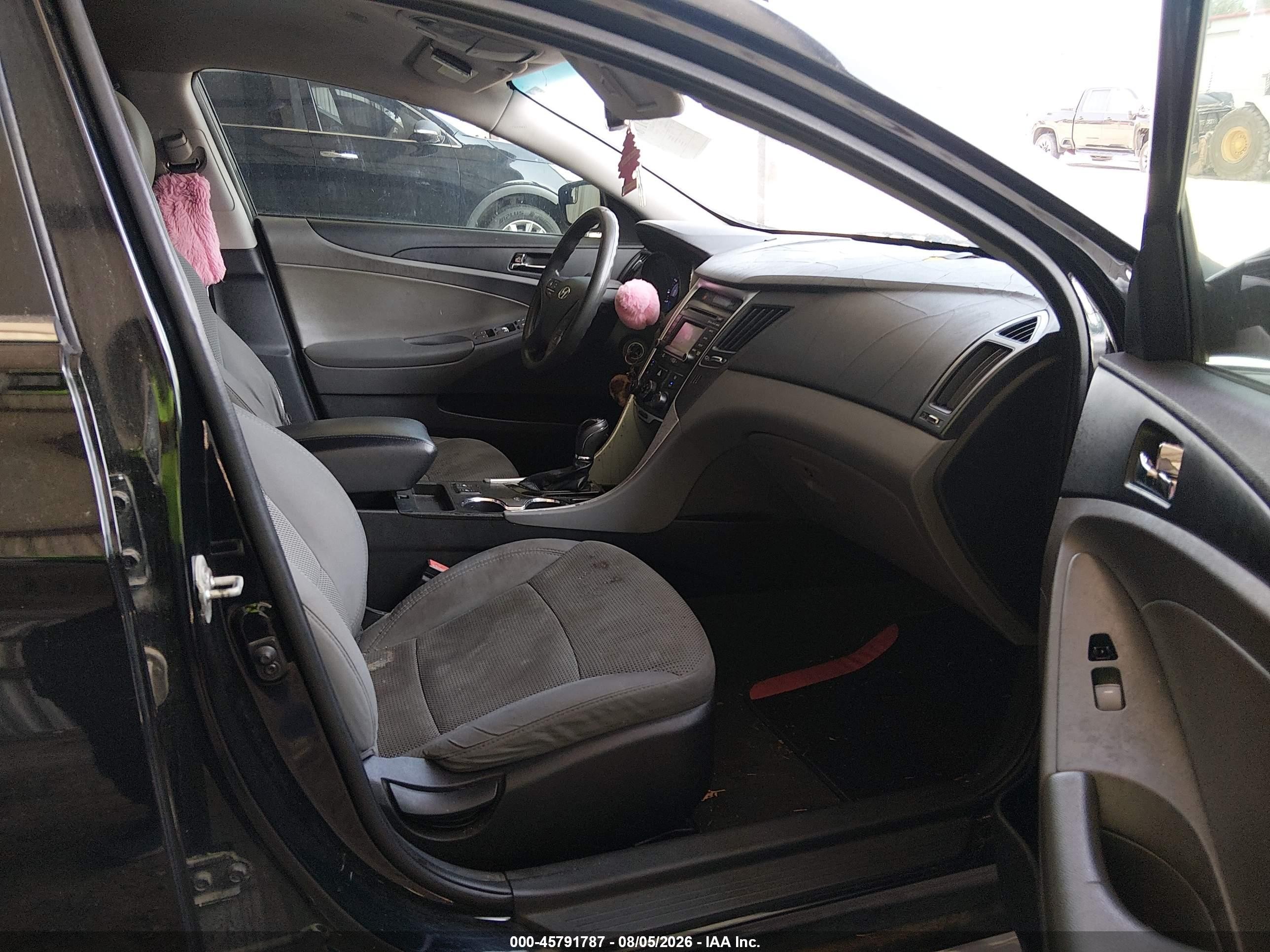 2014 Hyundai Sonata Gls Black vin: 5NPEB4AC1EH944416