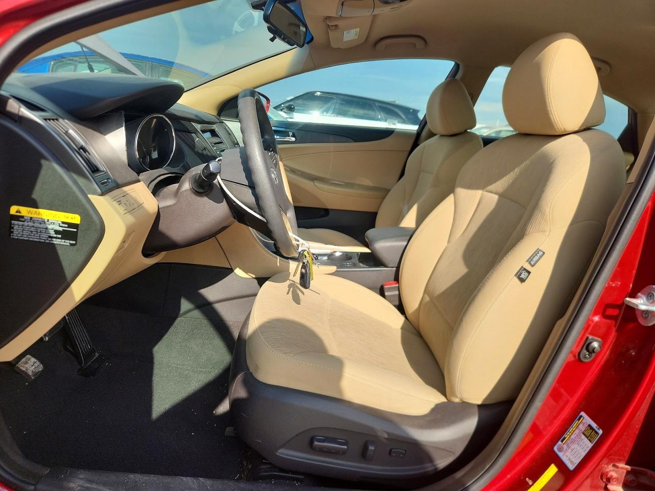 2014 Hyundai Sonata Gls Красный vin: 5NPEB4AC1EH947221