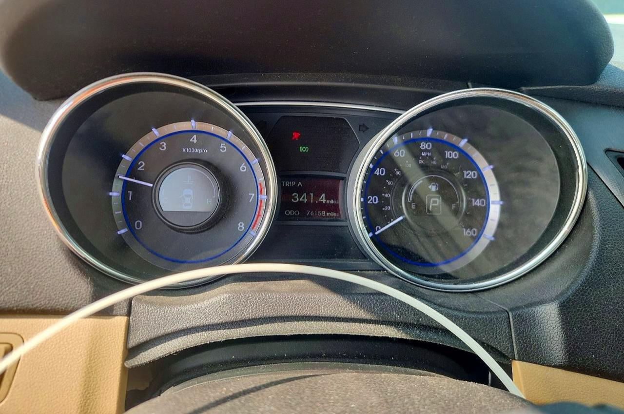 2014 Hyundai Sonata Gls Красный vin: 5NPEB4AC1EH947221