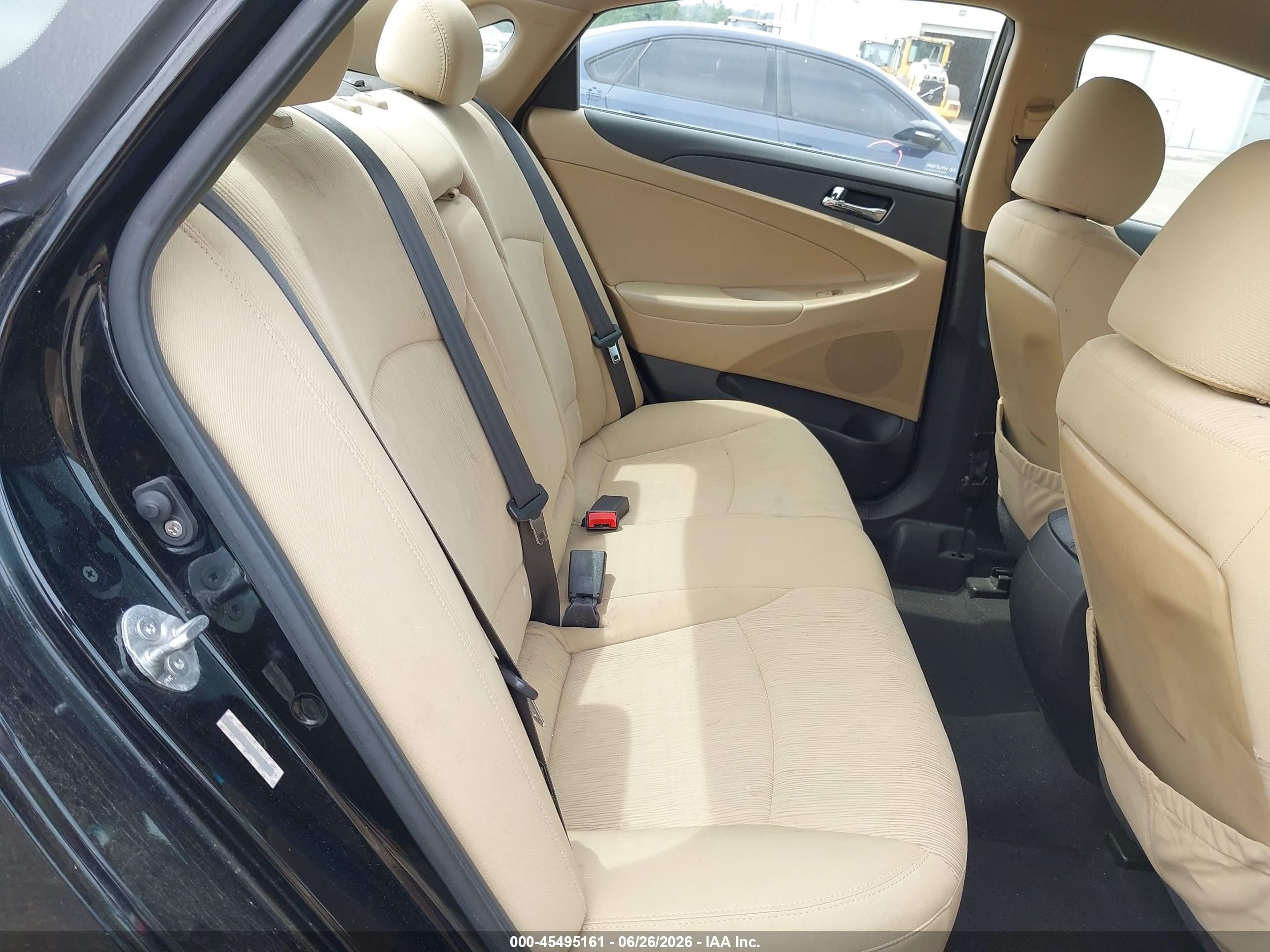 2011 Hyundai Sonata Gls Black vin: 5NPEB4AC2BH003956