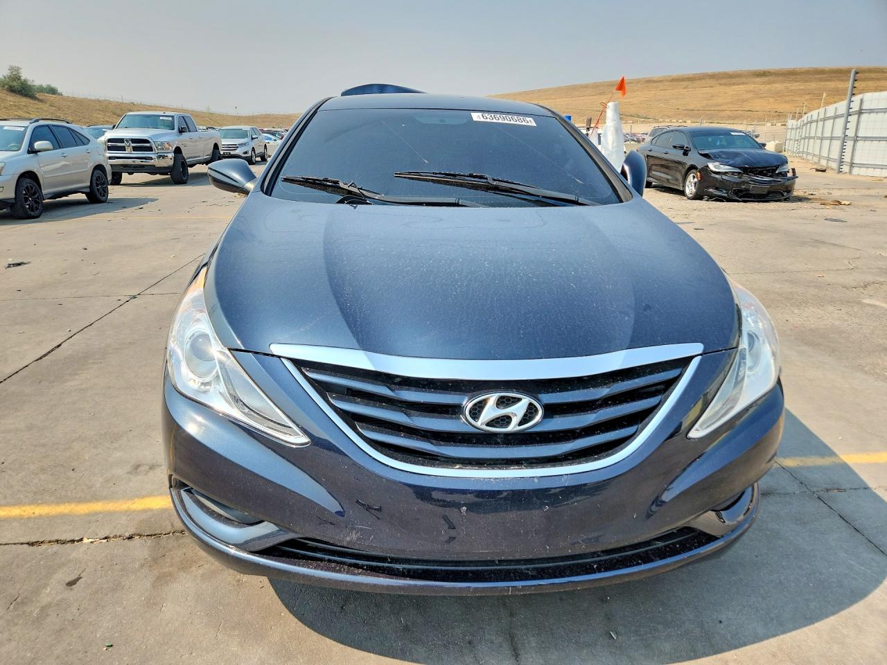 2011 Hyundai Sonata Gls Black vin: 5NPEB4AC2BH008333