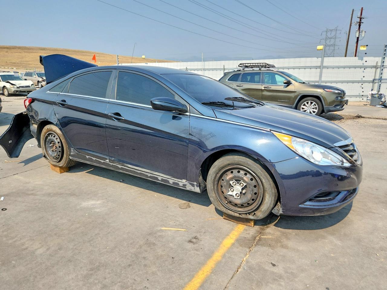 2011 Hyundai Sonata Gls Black vin: 5NPEB4AC2BH008333