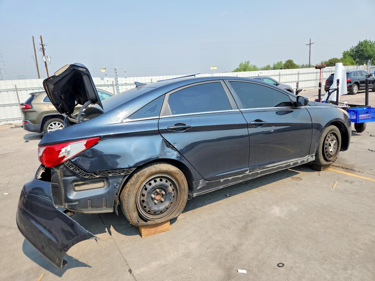 2011 Hyundai Sonata Gls Black vin: 5NPEB4AC2BH008333