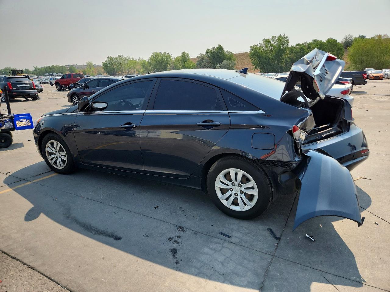 2011 Hyundai Sonata Gls Black vin: 5NPEB4AC2BH008333