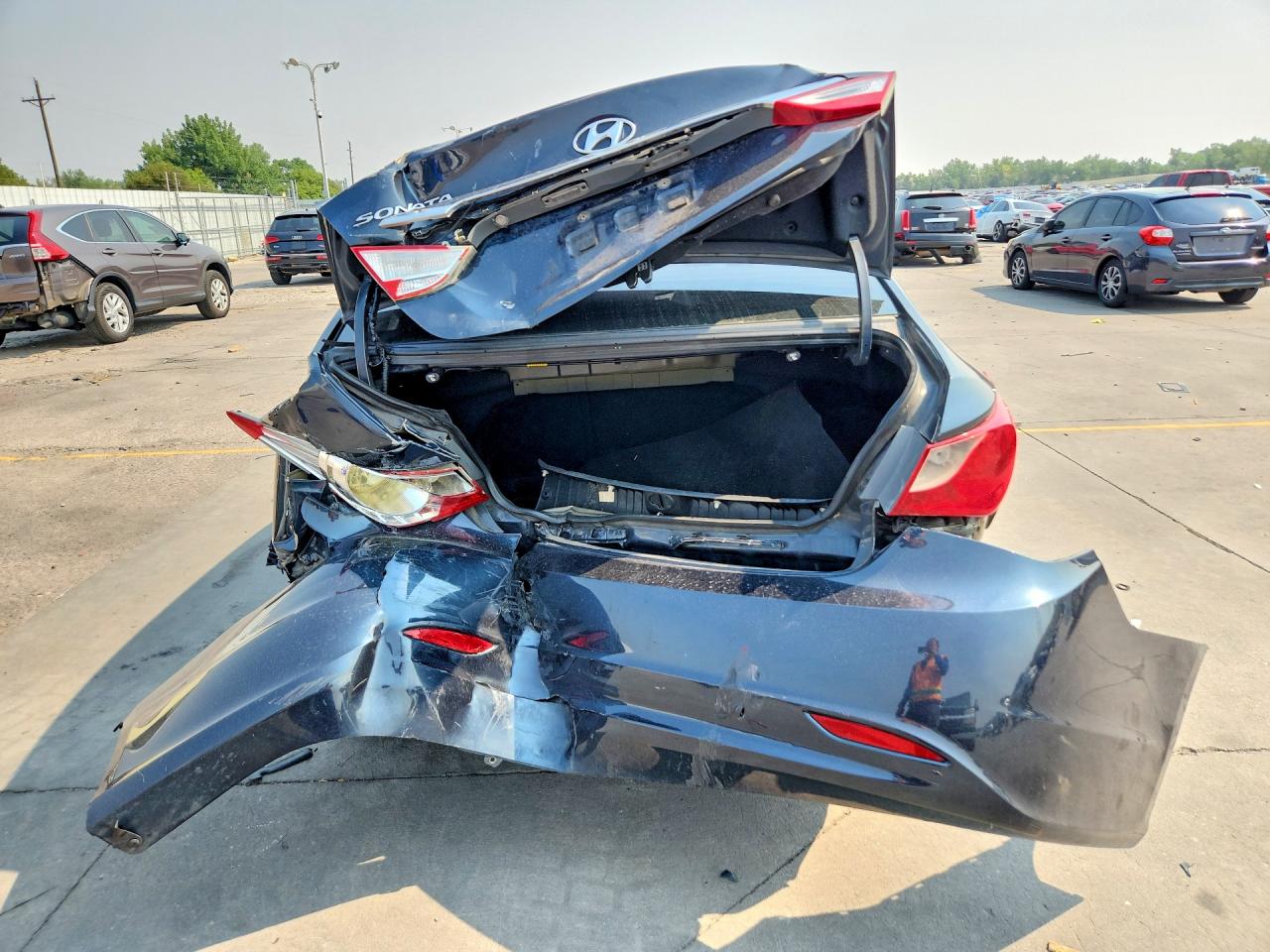 2011 Hyundai Sonata Gls Black vin: 5NPEB4AC2BH008333