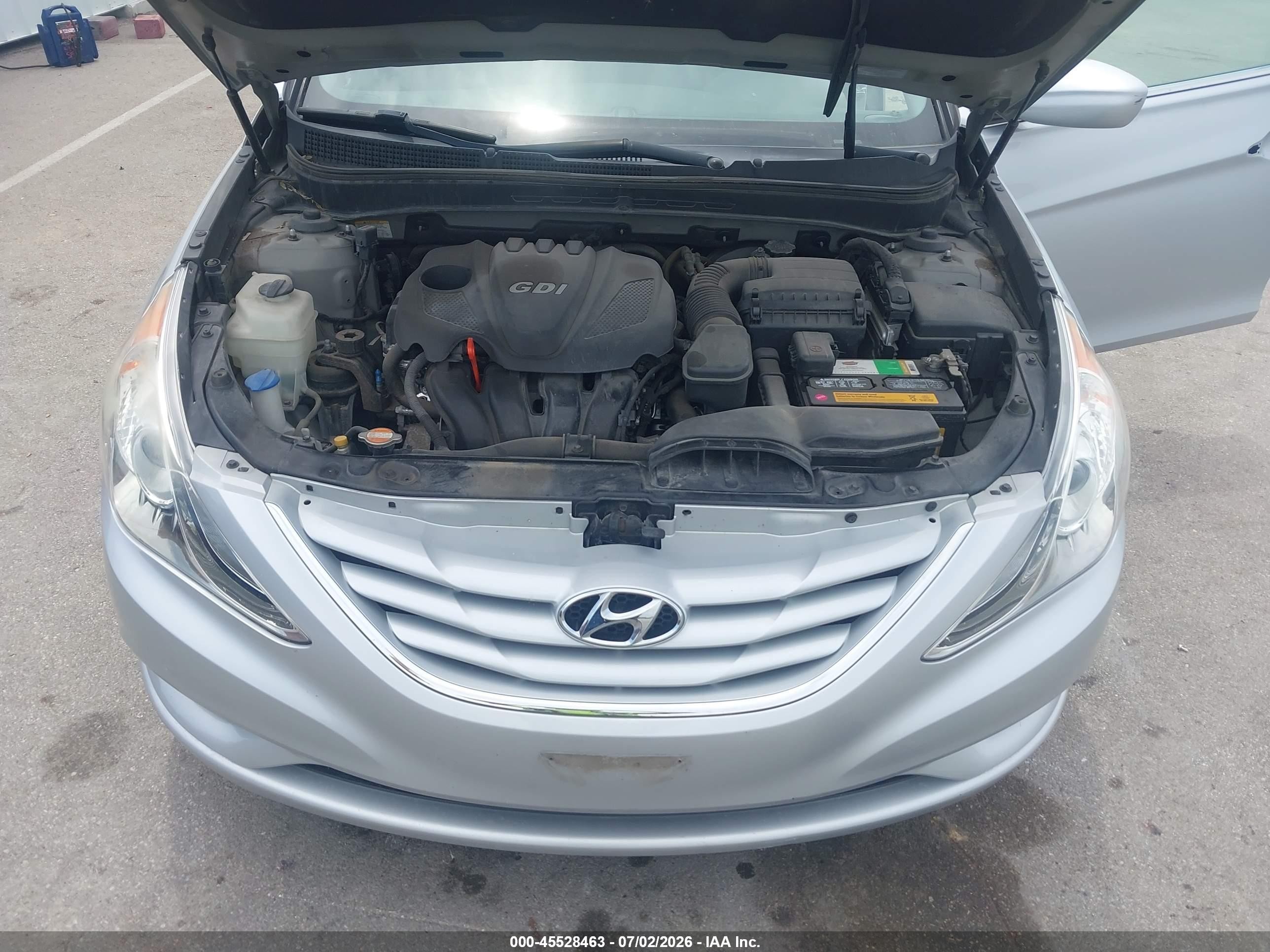 2011 Hyundai Sonata Gls Серебряный vin: 5NPEB4AC2BH010857