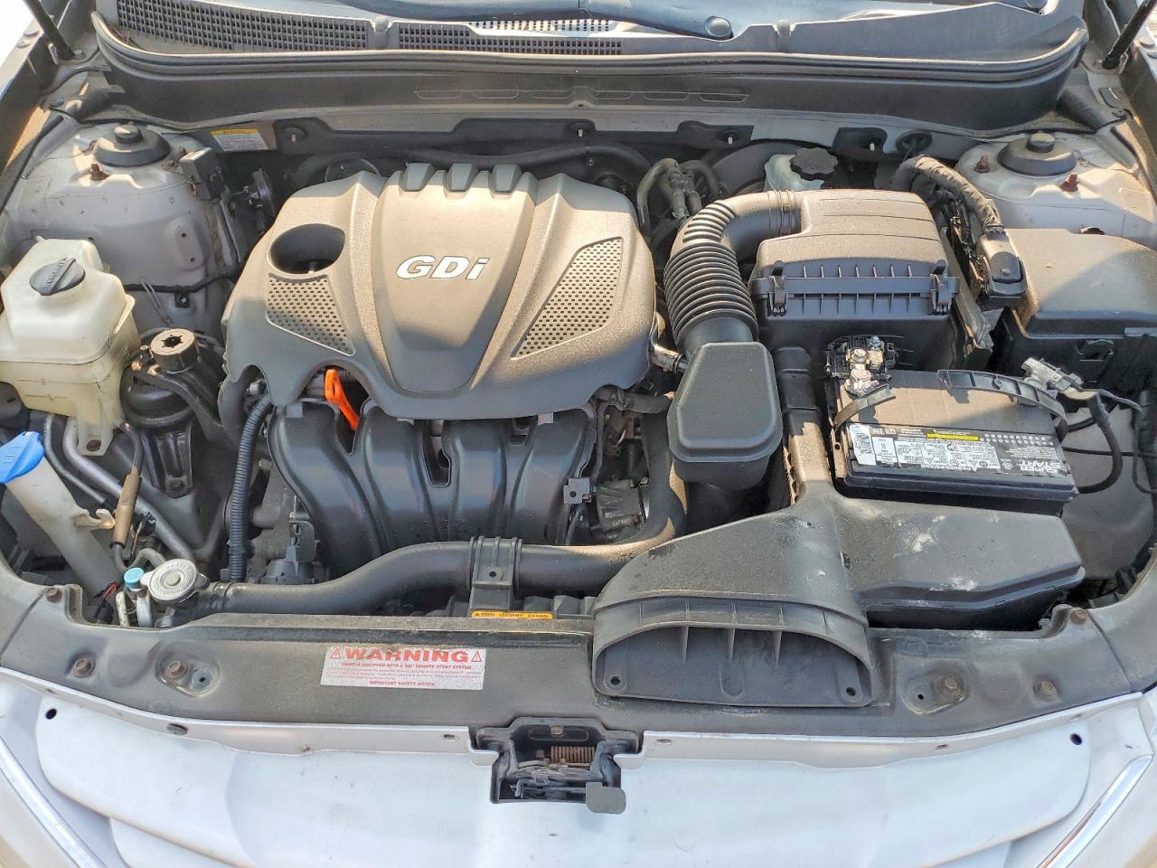 2011 Hyundai Sonata Gls Silver vin: 5NPEB4AC2BH015850