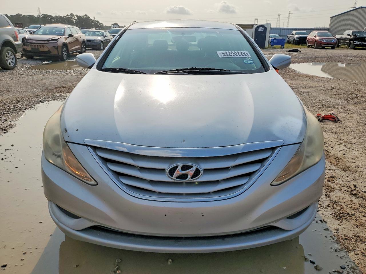 2011 Hyundai Sonata Gls Silver vin: 5NPEB4AC2BH015850