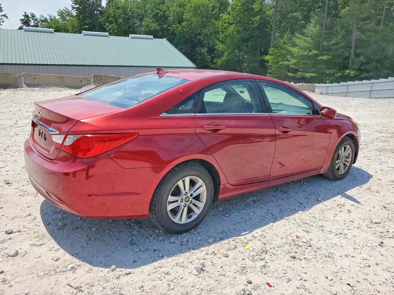 2011 Hyundai Sonata Gls Красный vin: 5NPEB4AC2BH022166