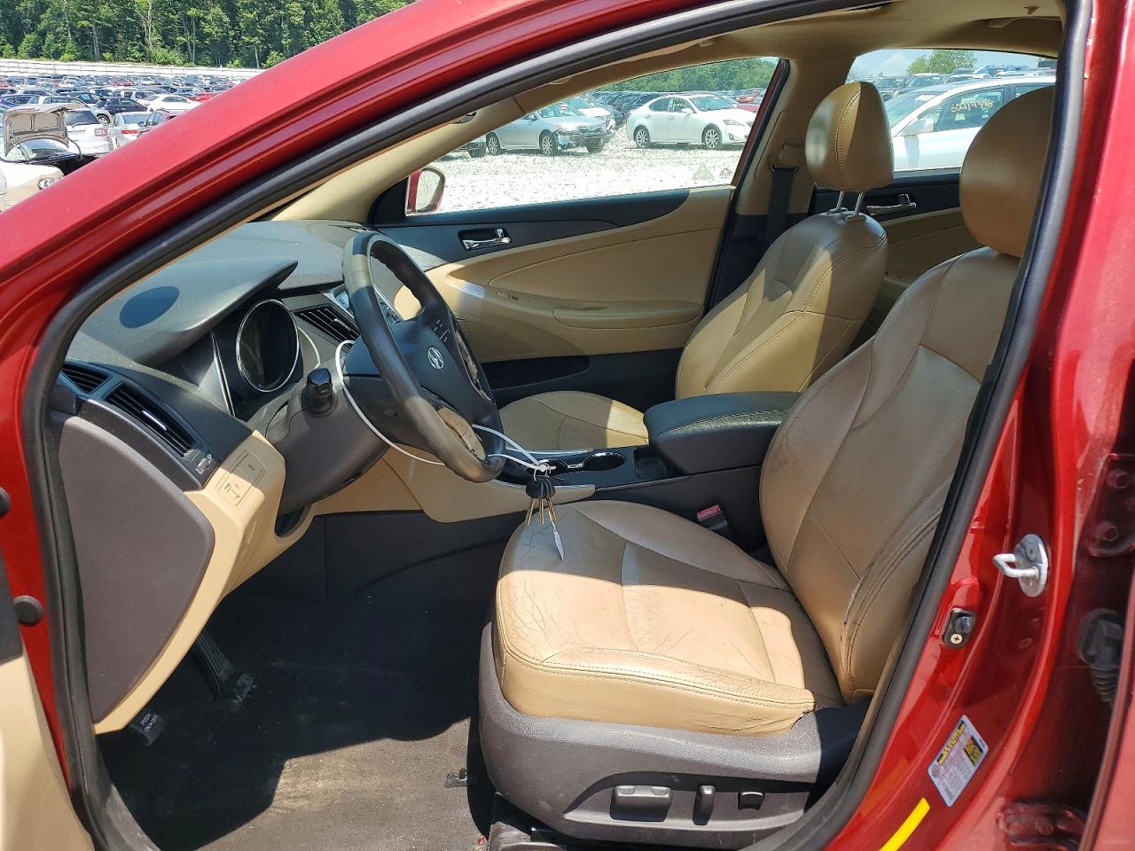 2011 Hyundai Sonata Gls Красный vin: 5NPEB4AC2BH022166