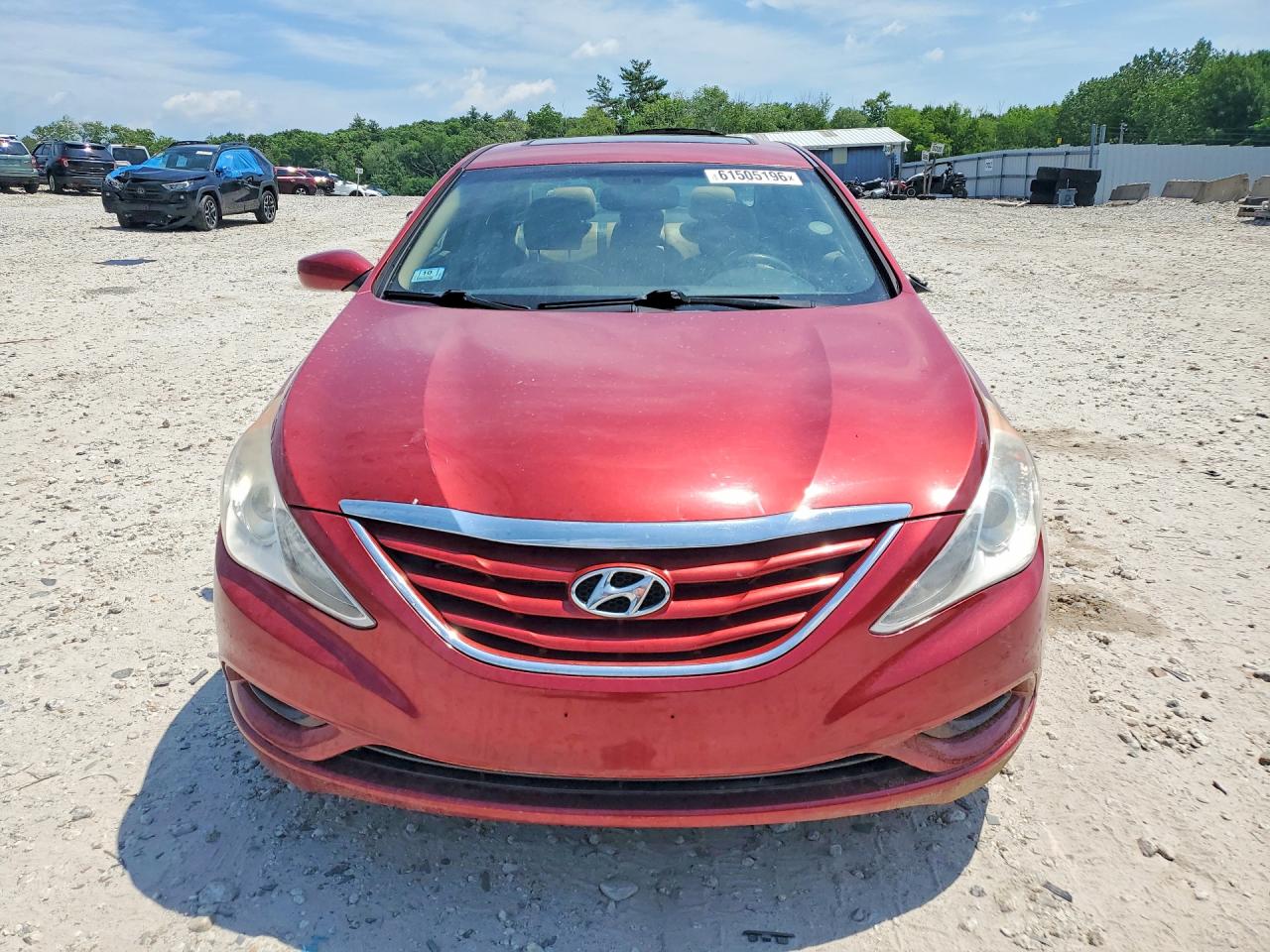 2011 Hyundai Sonata Gls Красный vin: 5NPEB4AC2BH022166