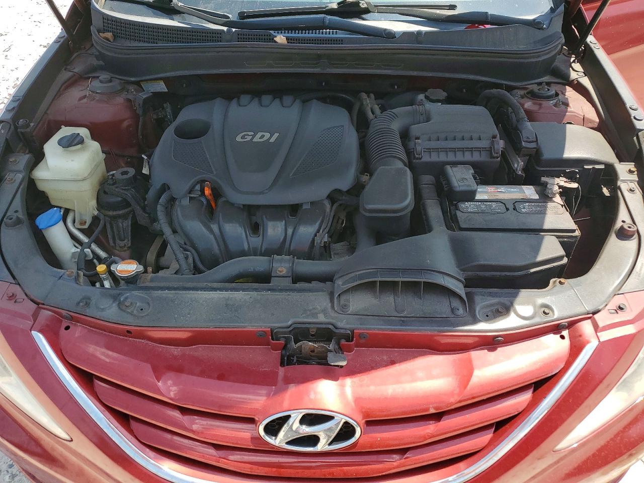 2011 Hyundai Sonata Gls Красный vin: 5NPEB4AC2BH022166