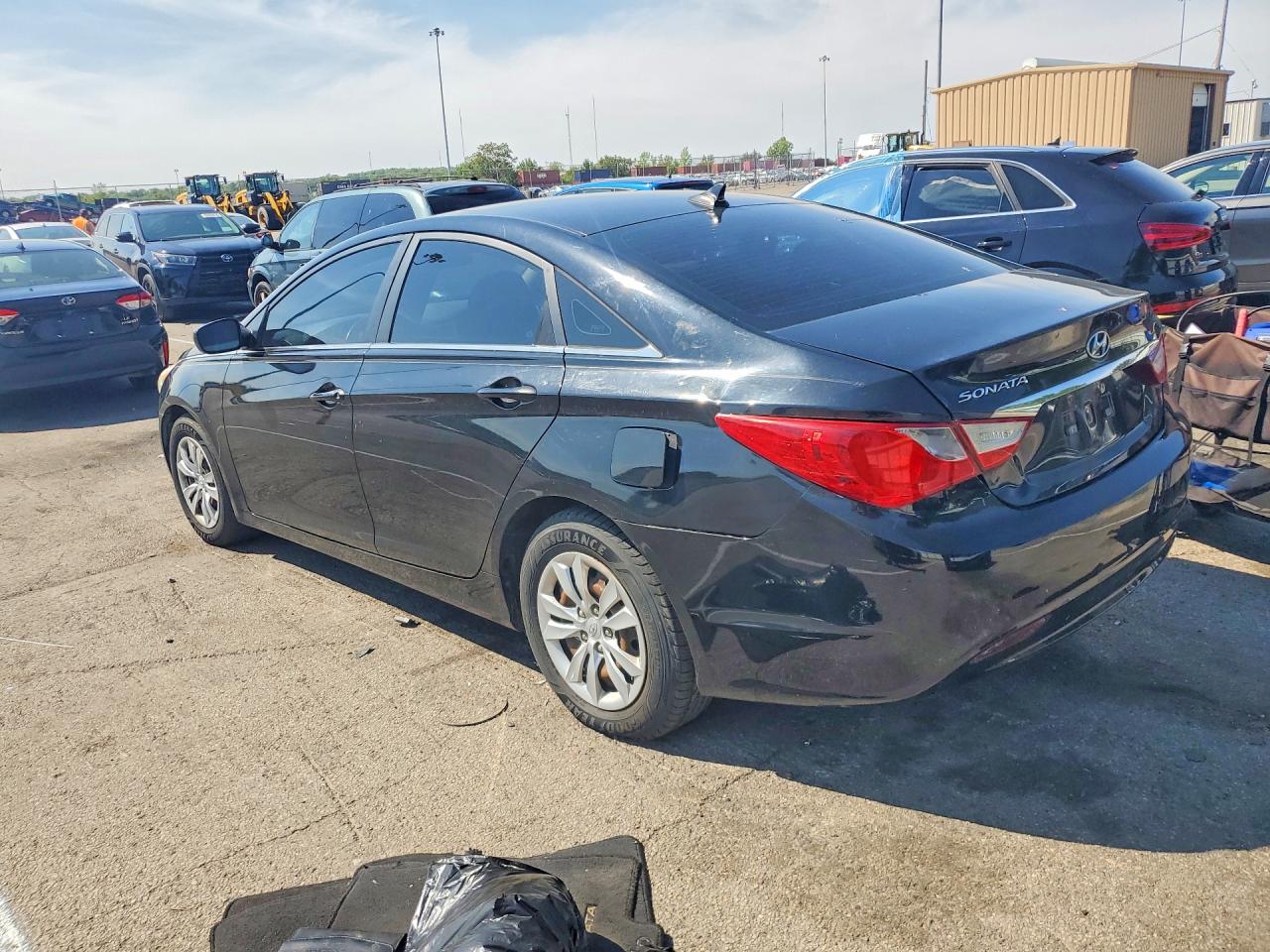 2011 Hyundai Sonata Gls Black vin: 5NPEB4AC2BH029716