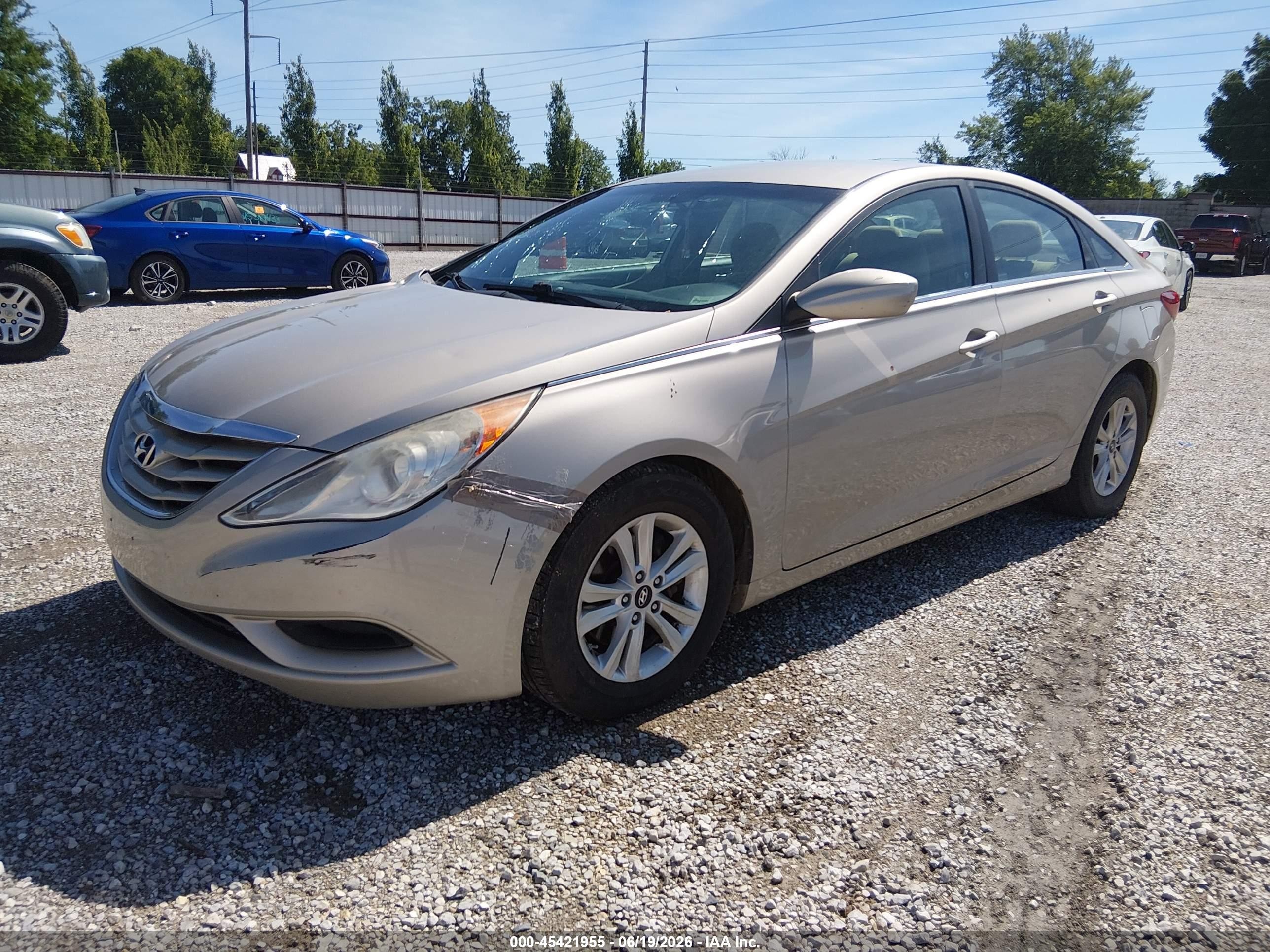 2011 Hyundai Sonata Gls Gold vin: 5NPEB4AC2BH049948