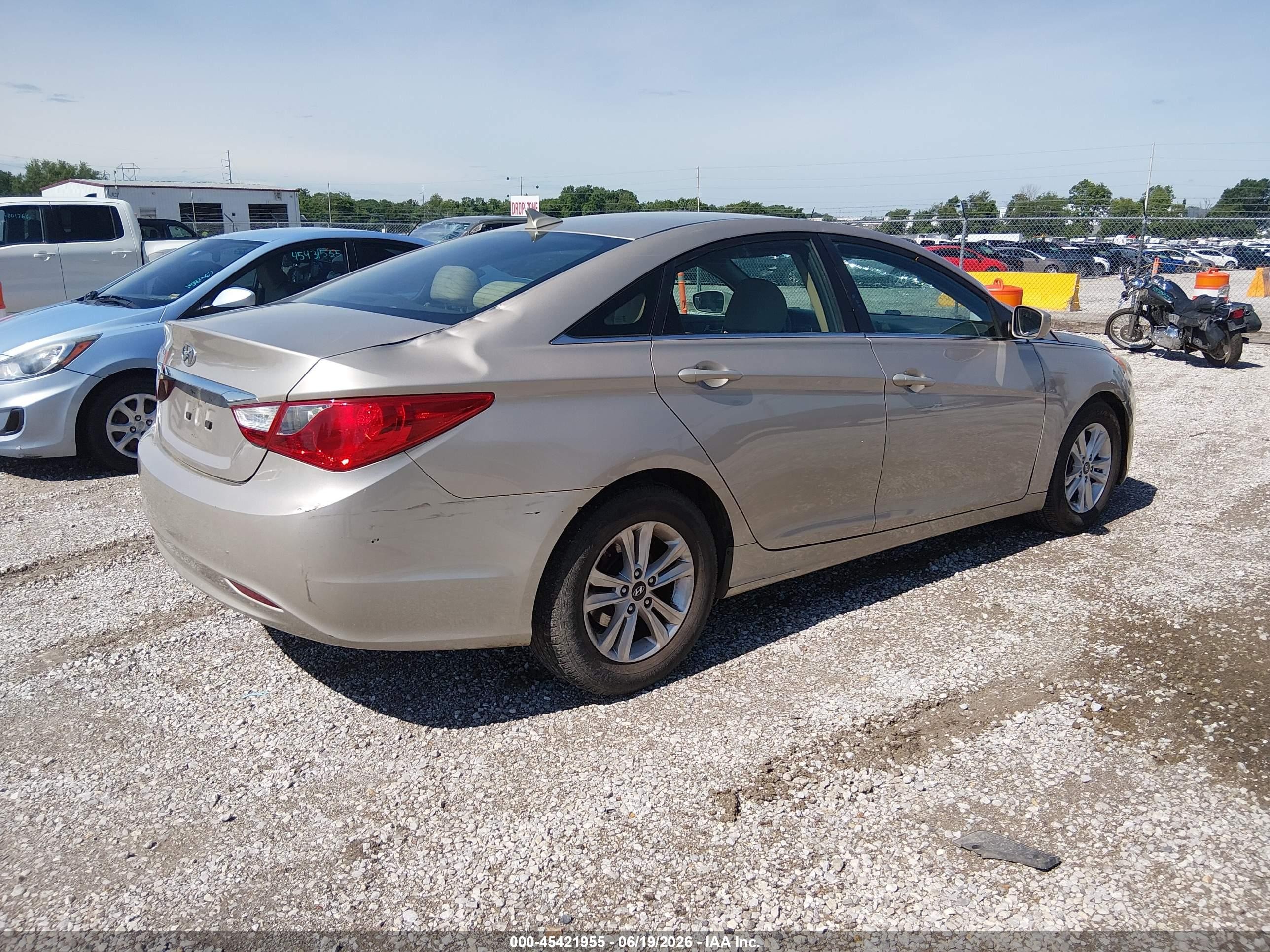 2011 Hyundai Sonata Gls Gold vin: 5NPEB4AC2BH049948